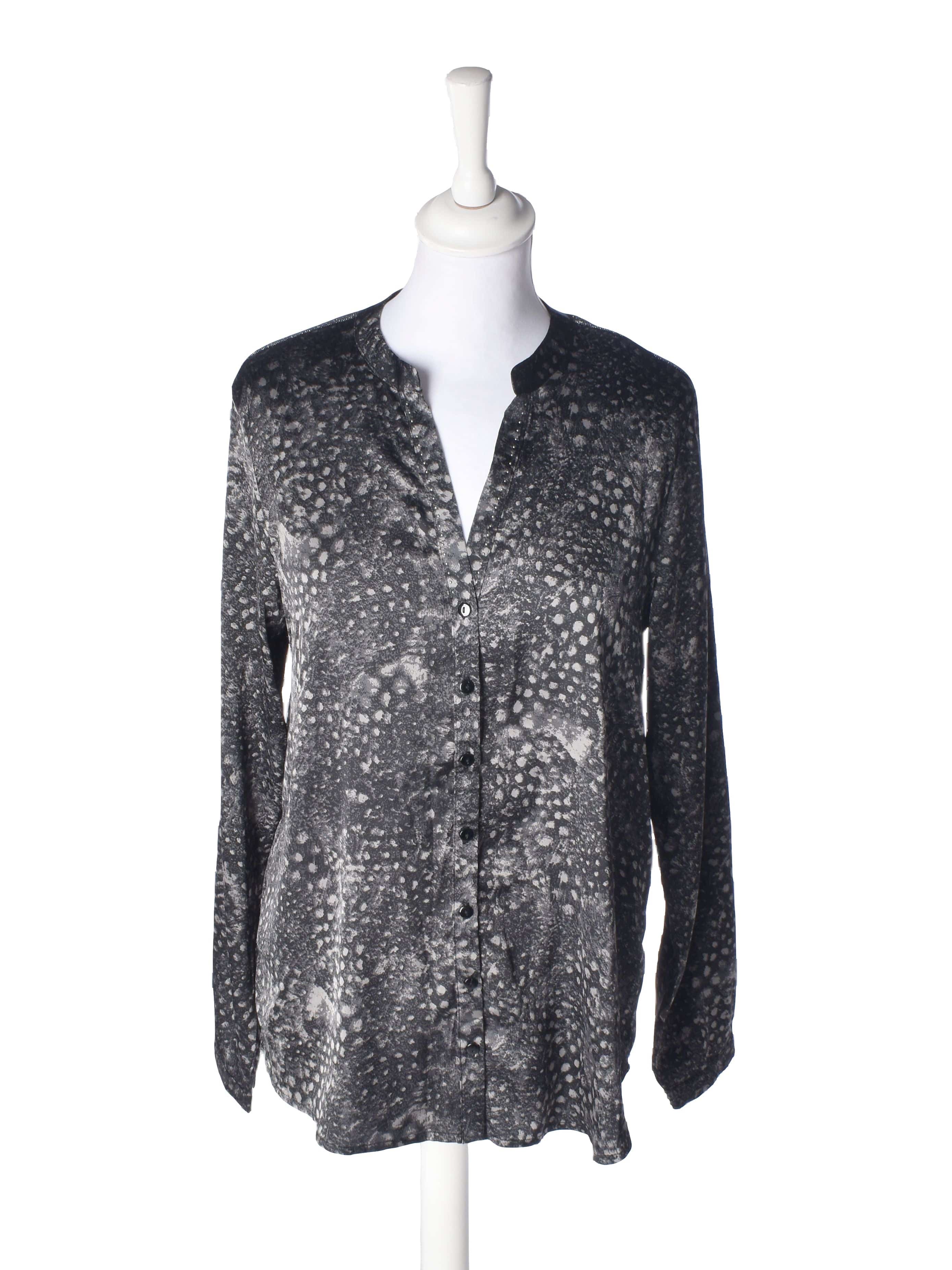Saint Tropez Skjorte - S / Sort / Kvinde - SassyLAB Secondhand