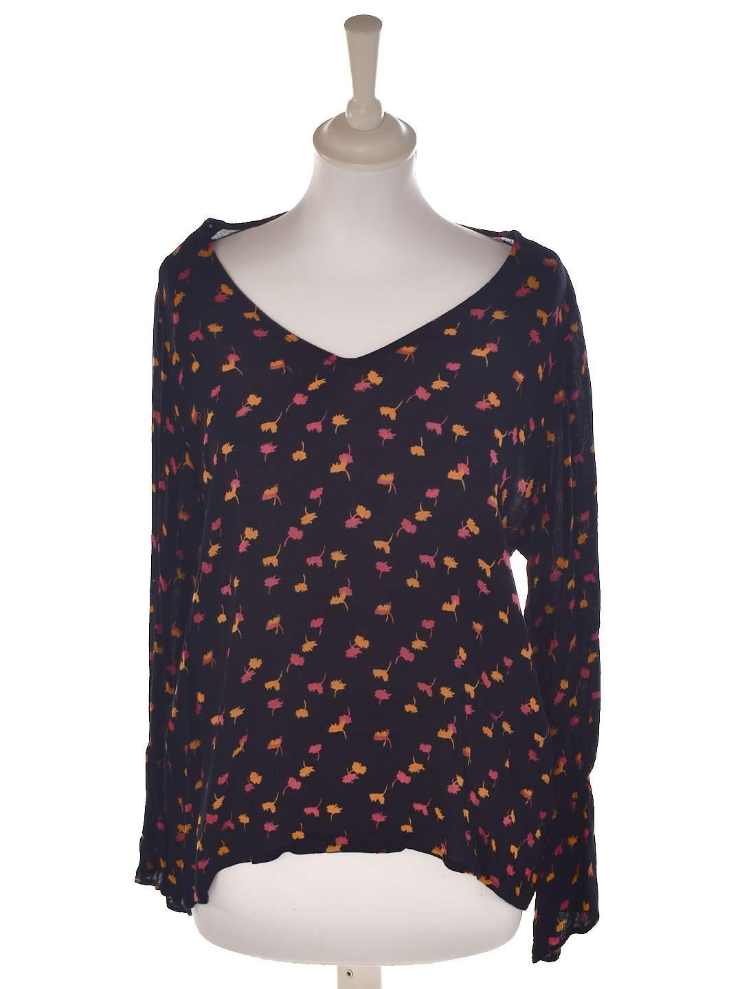 Saint Tropez Skjorte - S / Sort / Kvinde - SassyLAB Secondhand