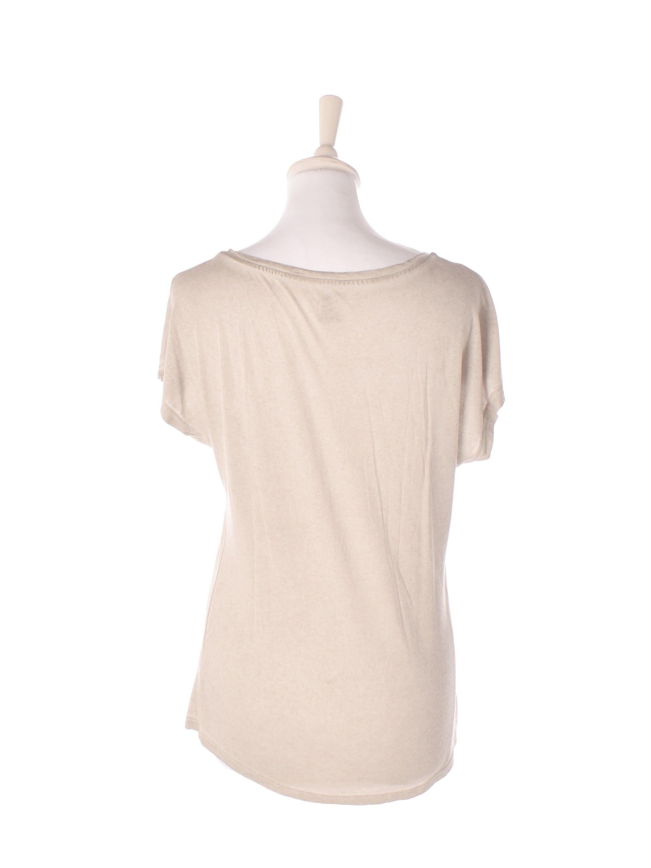 Saint Tropez T-Shirt - M / Grå / Kvinde - SassyLAB Secondhand