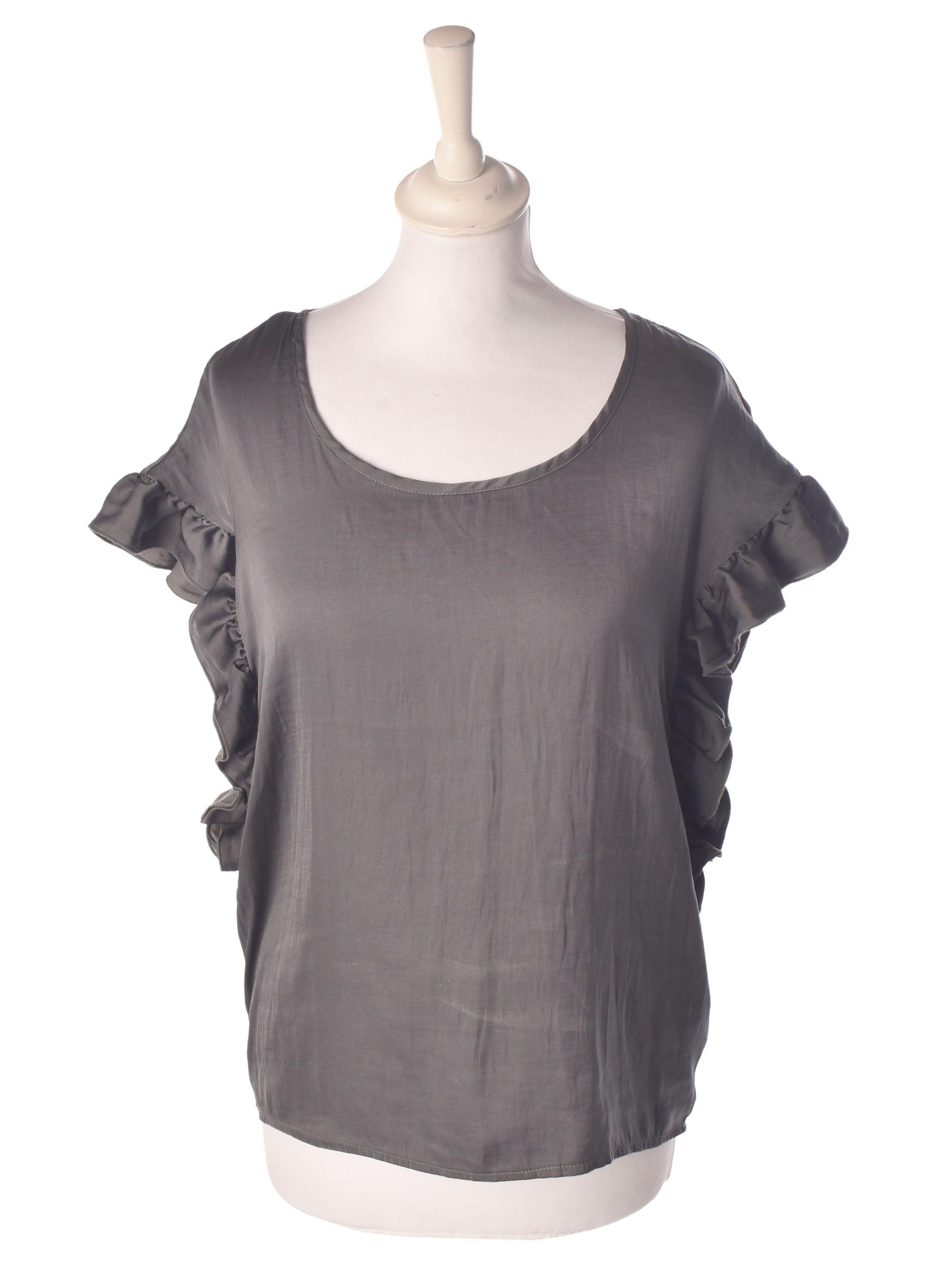 Saint Tropez Top - XS / Grå / Kvinde - SassyLAB Secondhand