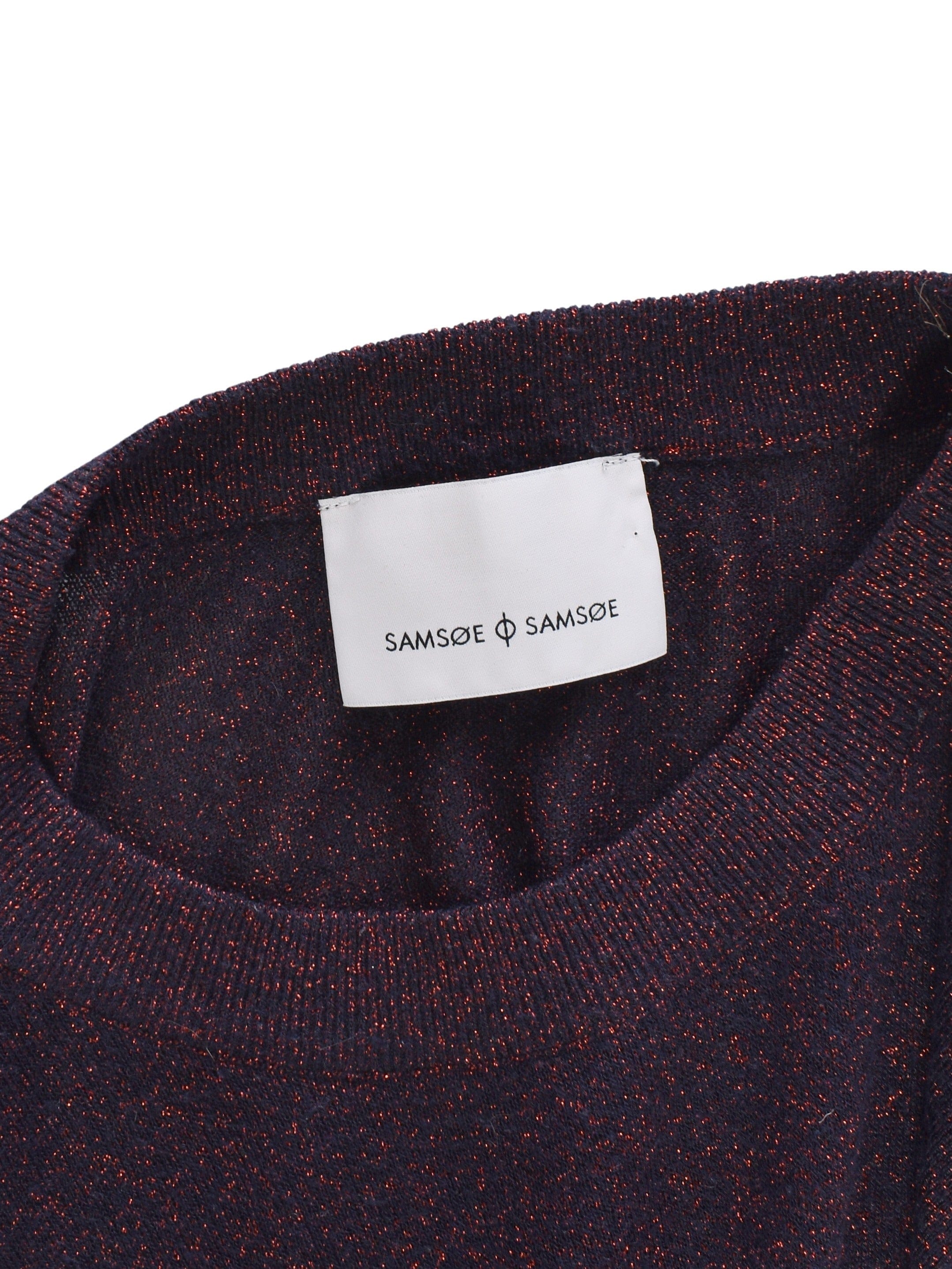 Samsøe Samsøe Bluse - M / Blå / Kvinde - SassyLAB Secondhand