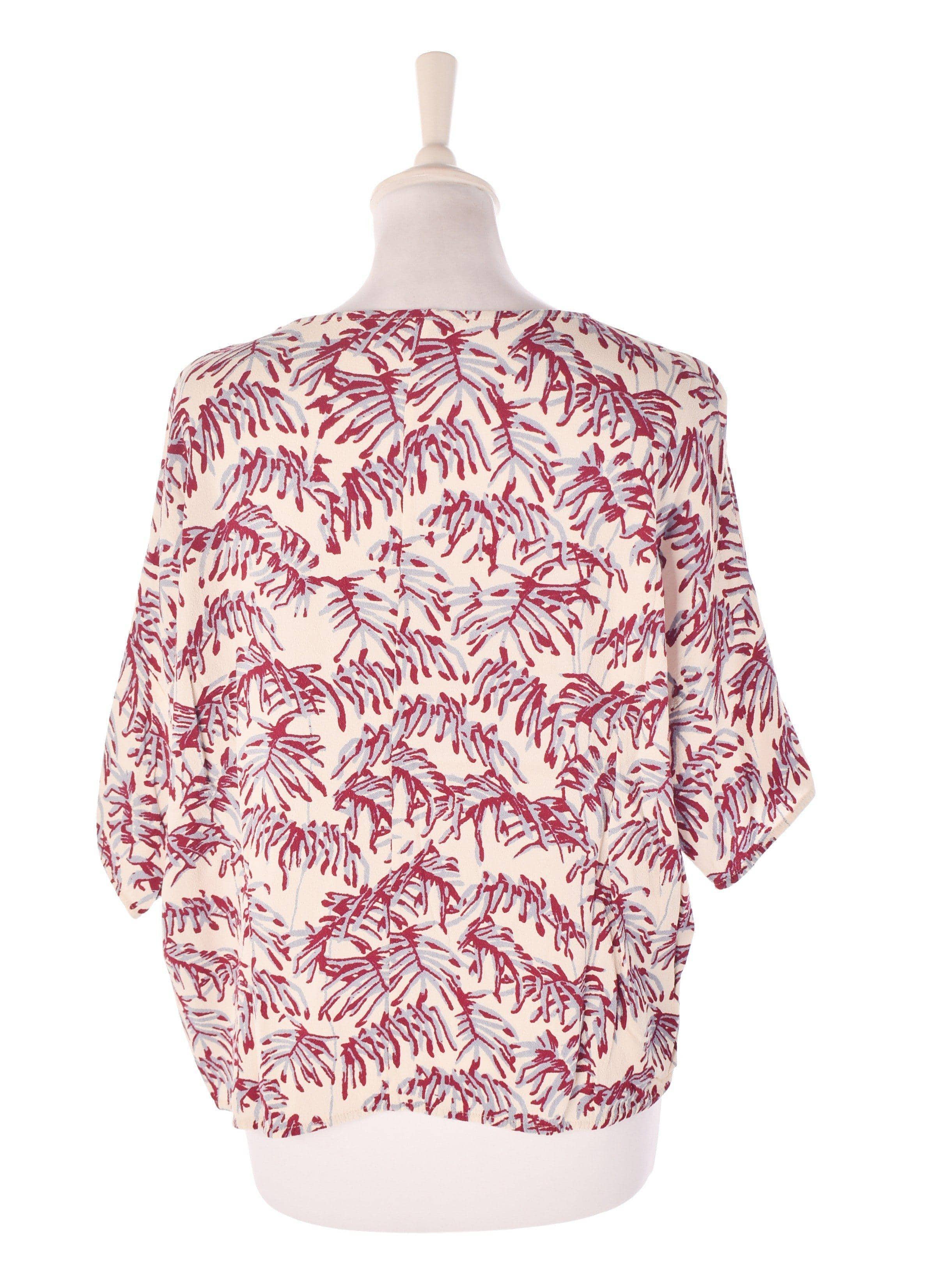 Samsøe Samsøe Bluse - M / Bordeaux / Kvinde - SassyLAB Secondhand