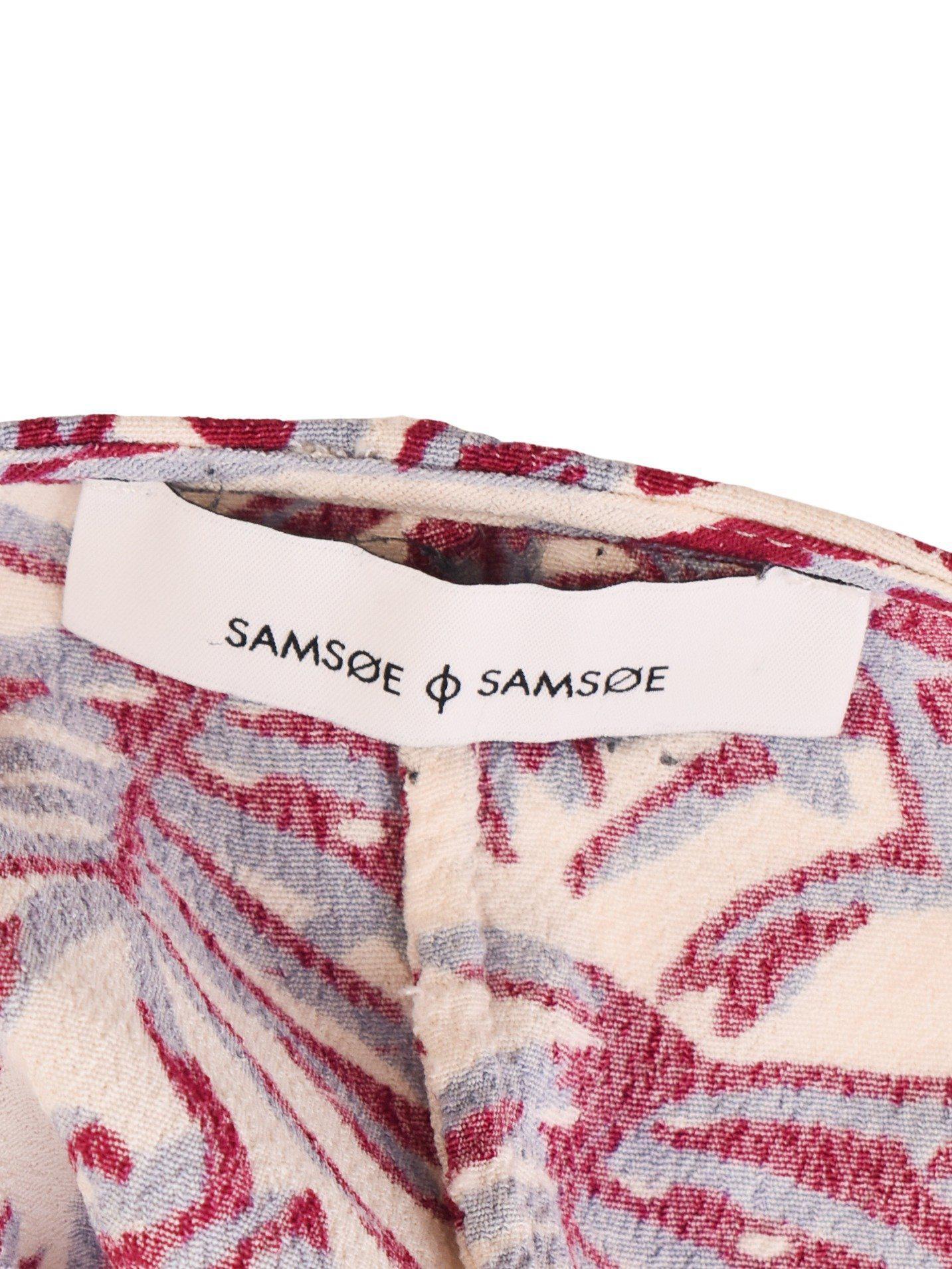 Samsøe Samsøe Bluse - M / Bordeaux / Kvinde - SassyLAB Secondhand