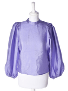 Samsøe Samsøe Bluse - S / Lilla / Kvinde - SassyLAB Secondhand