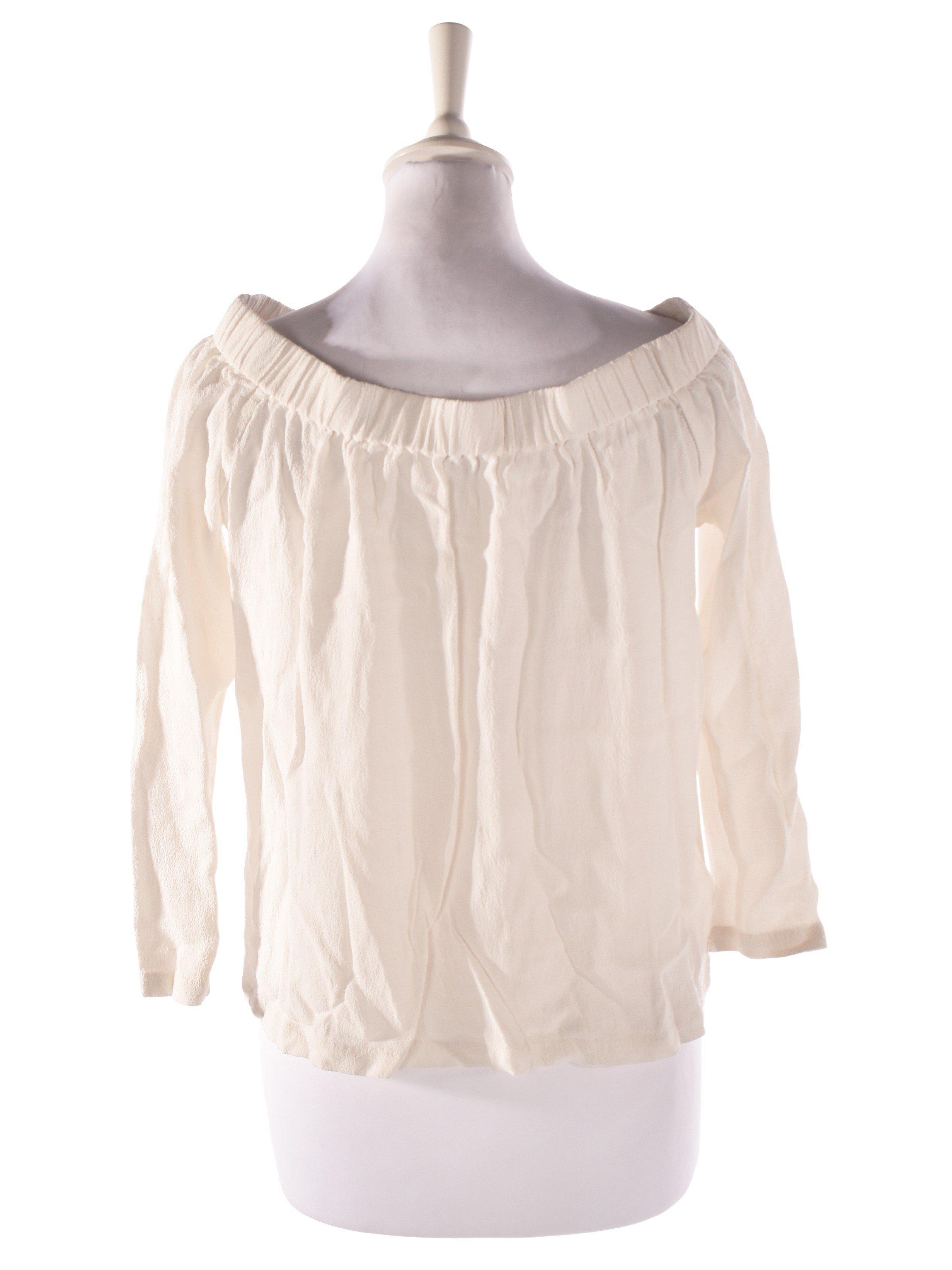 Samsøe Samsøe Bluse - XS / Hvid / Kvinde - SassyLAB Secondhand