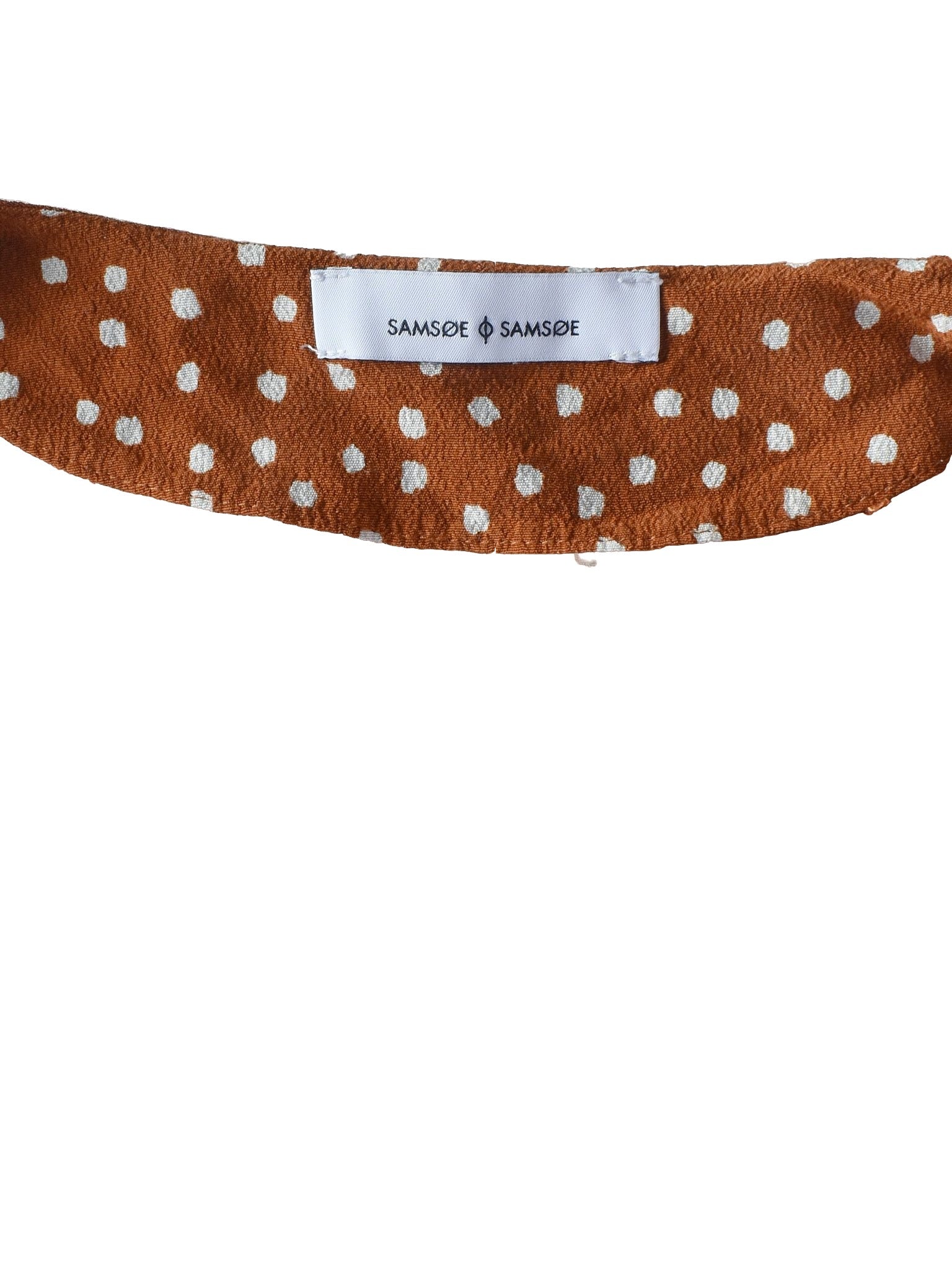 Samsøe Samsøe Kjole - XS / Brun / Kvinde - SassyLAB Secondhand