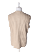 Samsøe Samsøe Strikvest - XL / Beige / Mand - SassyLAB Secondhand
