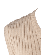 Samsøe Samsøe Strikvest - XL / Beige / Mand - SassyLAB Secondhand
