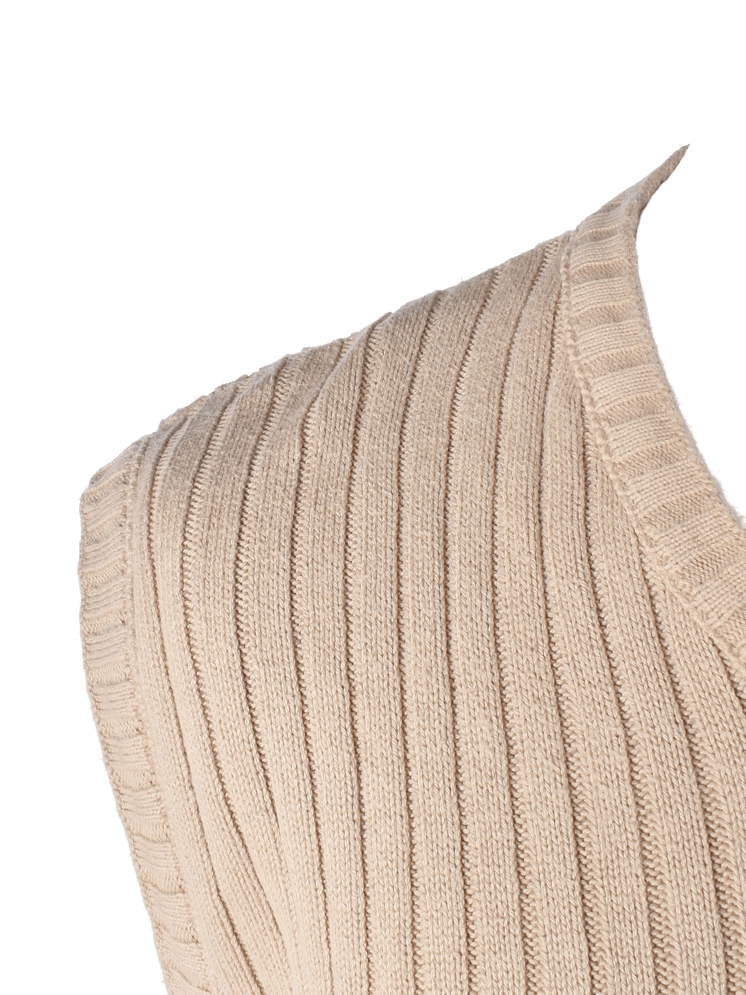 Samsøe Samsøe Strikvest - XL / Beige / Mand - SassyLAB Secondhand