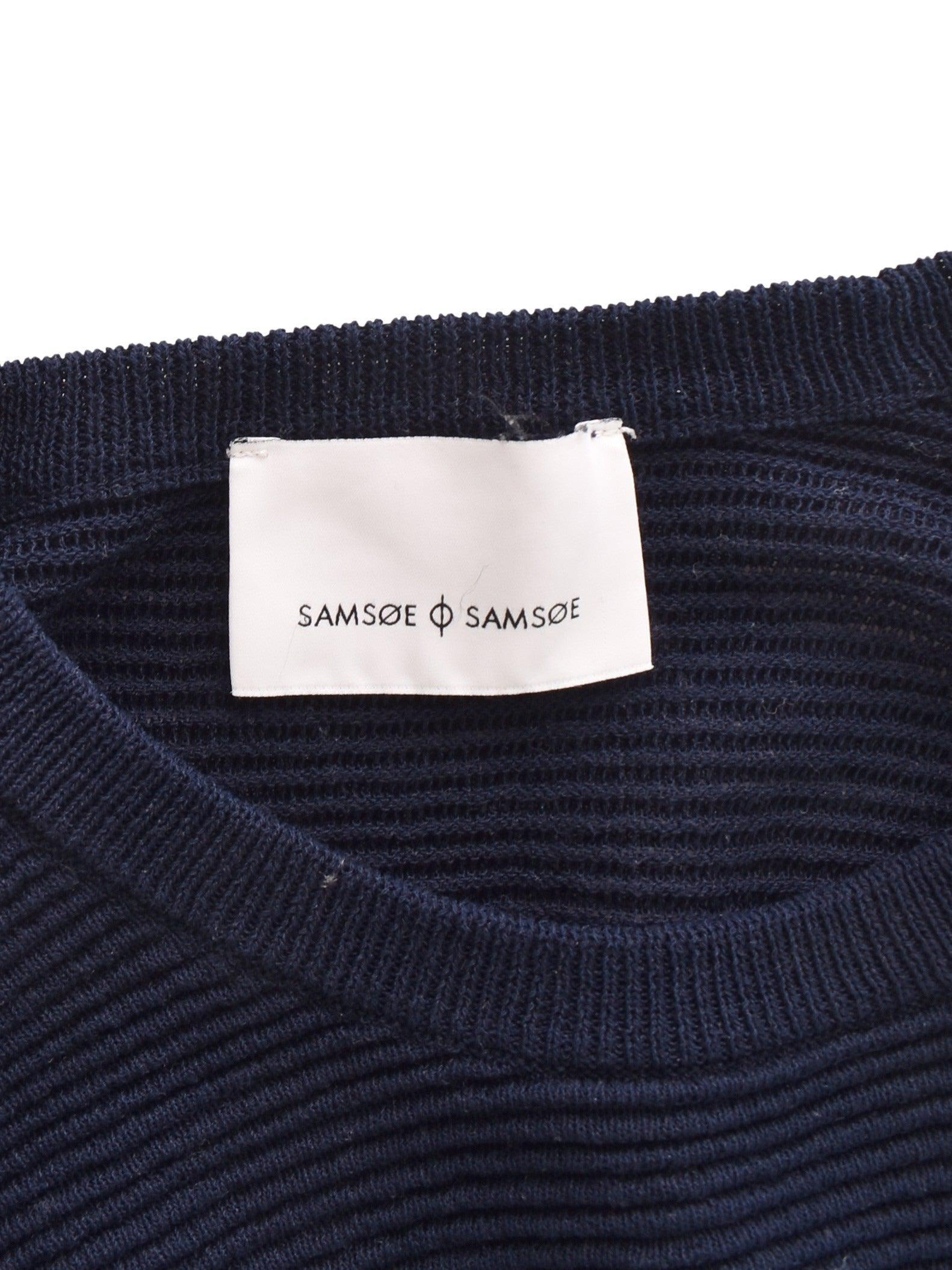 Samsøe Samsøe Sweater - XS / Blå / Kvinde - SassyLAB Secondhand