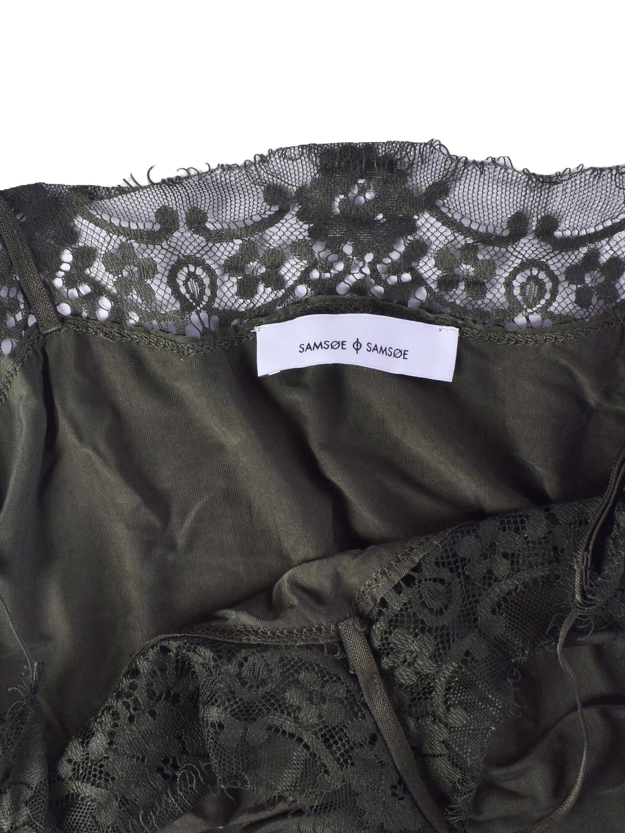 Samsøe Samsøe Top - S / Grøn / Kvinde - SassyLAB Secondhand