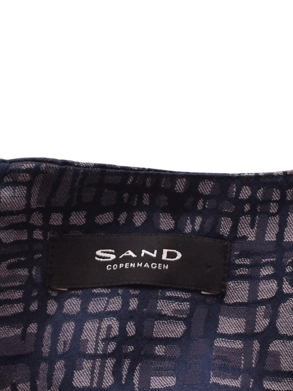 Sand Kjole - 42 / Blå / Kvinde - SassyLAB Secondhand