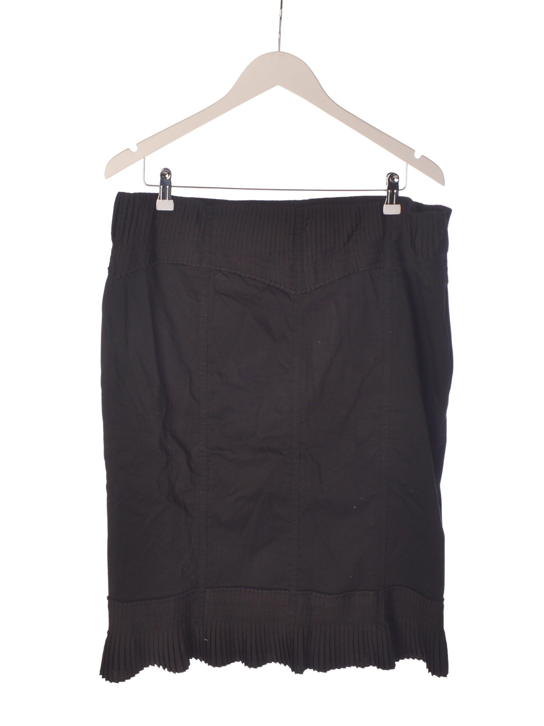 Sand Nederdel - 42 / Sort / Kvinde - SassyLAB Secondhand
