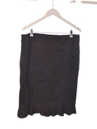 Sand Nederdel - 42 / Sort / Kvinde - SassyLAB Secondhand