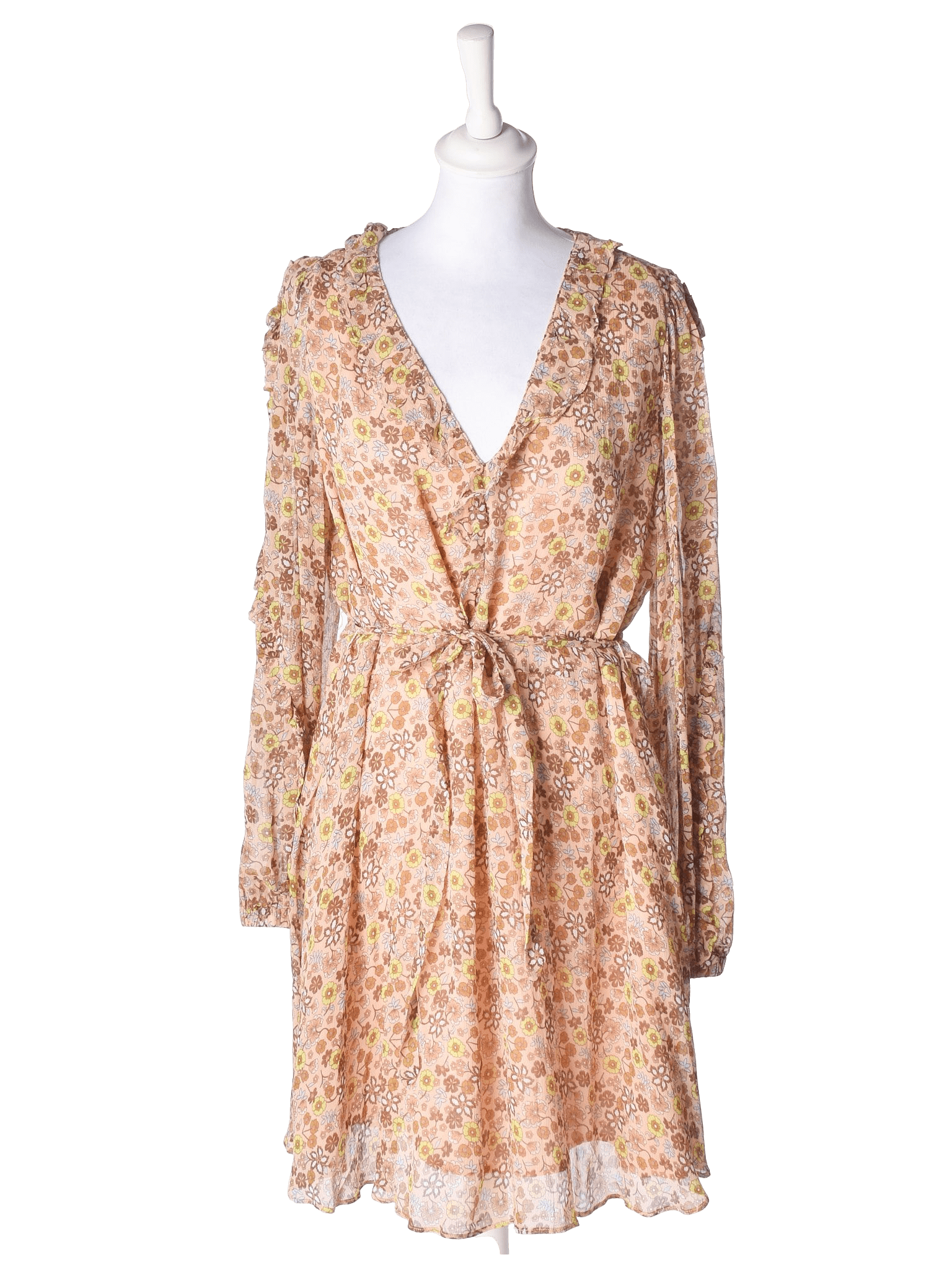 Scotch & Soda Kjole - M / Blomstret / Kvinde - SassyLAB Secondhand
