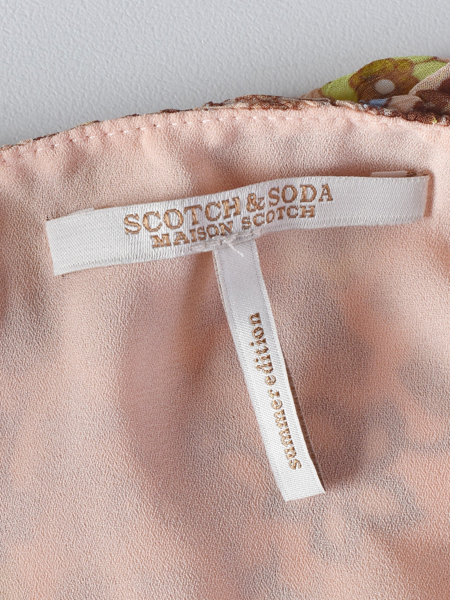 Scotch & Soda Kjole - M / Blomstret / Kvinde - SassyLAB Secondhand