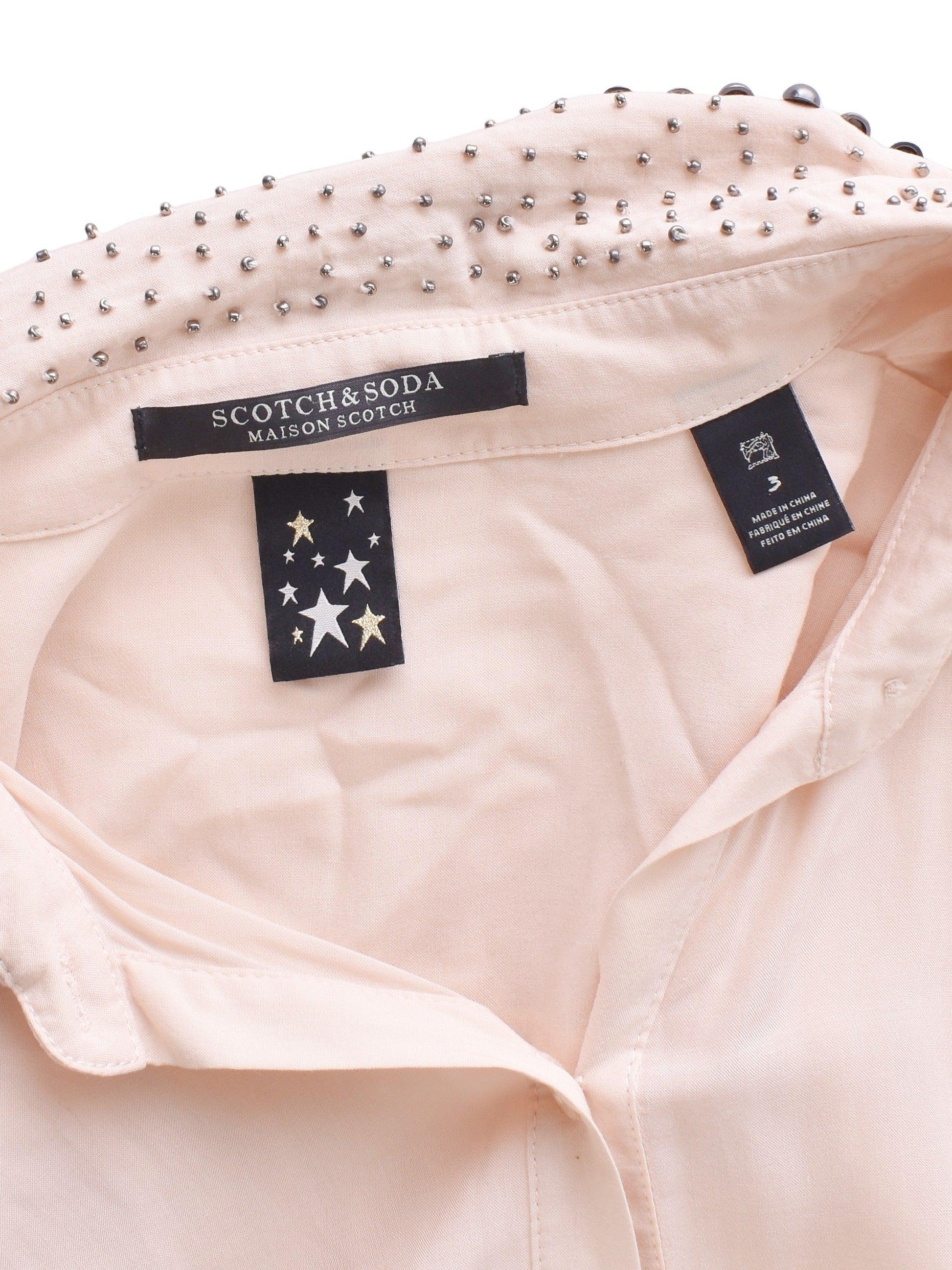 Scotch & Soda Skjorte - M / Pink / Kvinde - SassyLAB Secondhand