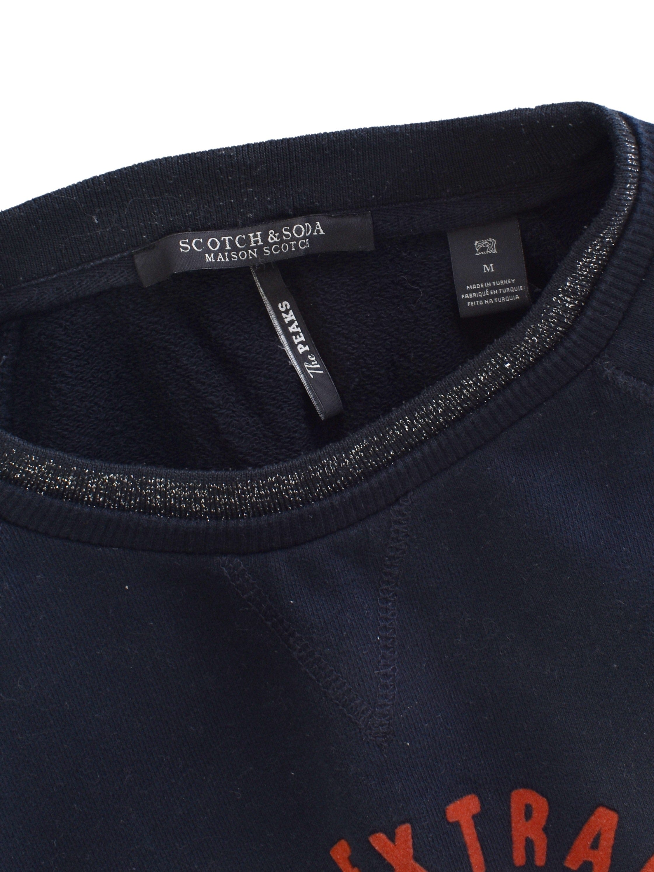 Scotch & Soda Sweatshirt - XXL / Blå / Kvinde - SassyLAB Secondhand