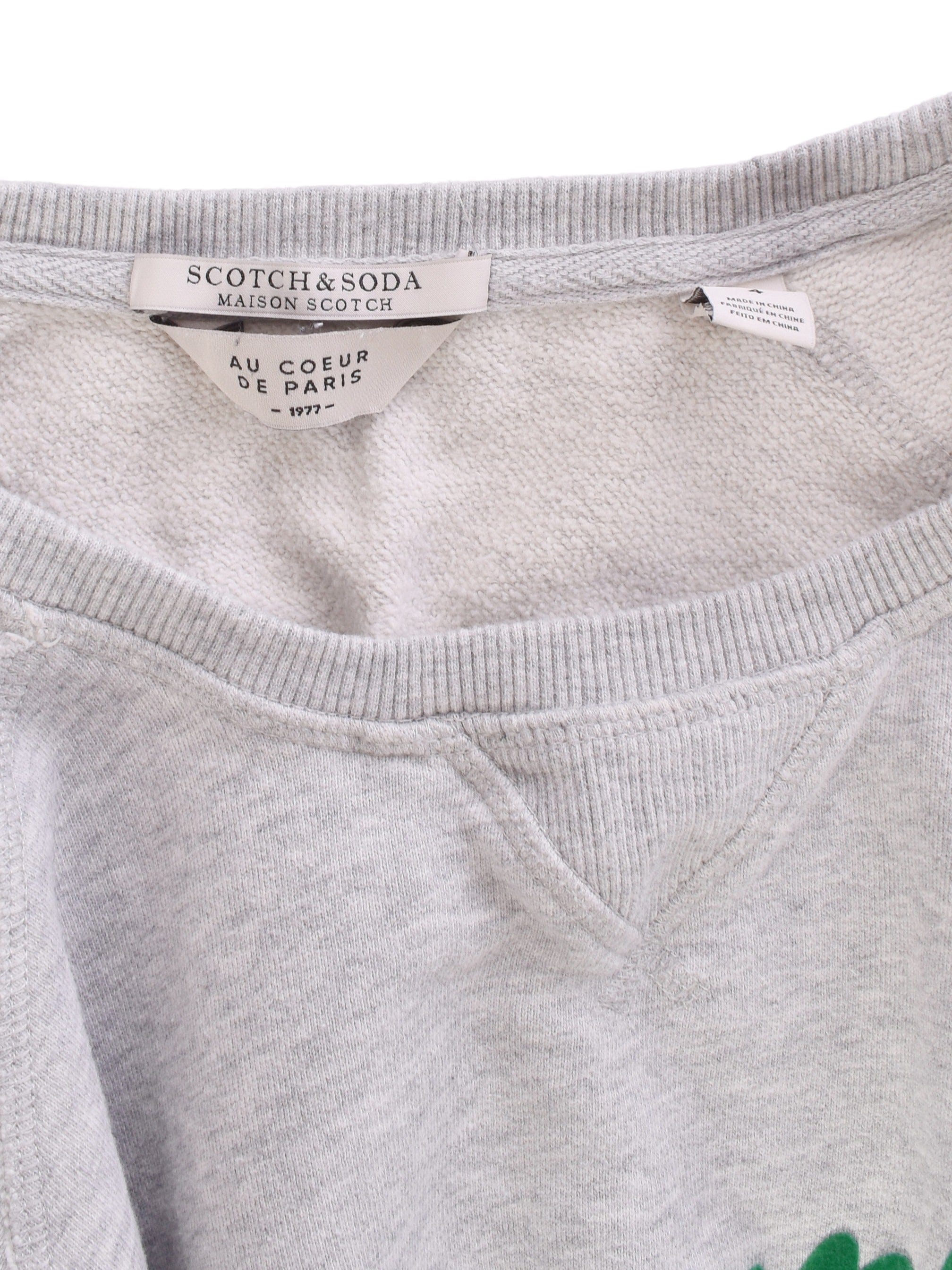 Scotch & Soda Sweatshirt - XXL / Grå / Kvinde - SassyLAB Secondhand