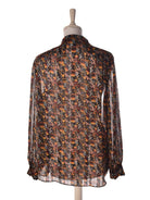 Second Female Bluse - M / Blomstret / Kvinde - SassyLAB Secondhand