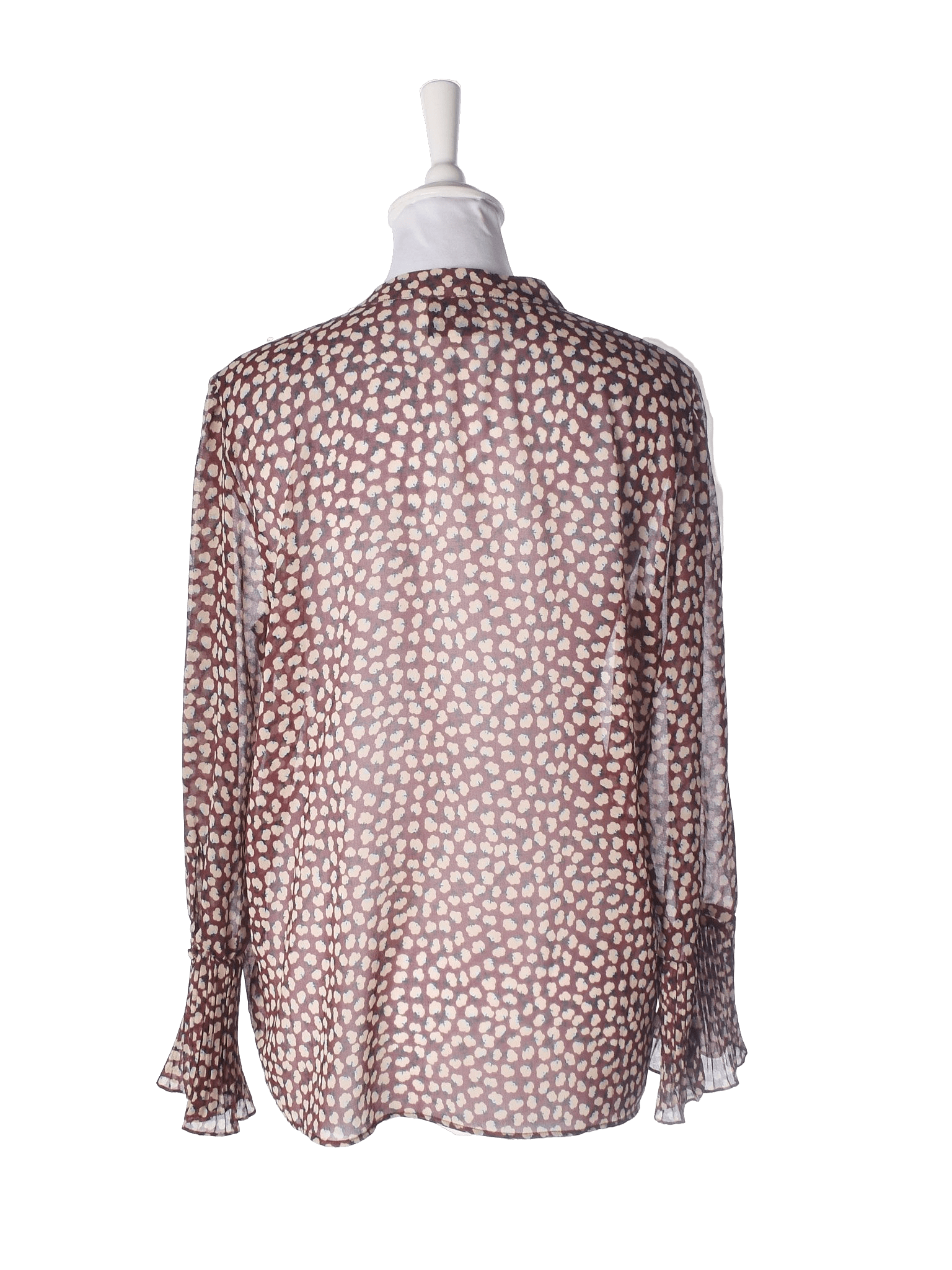 Second Female Bluse - S / Blomstret / Kvinde - SassyLAB Secondhand
