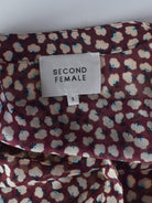 Second Female Bluse - S / Blomstret / Kvinde - SassyLAB Secondhand