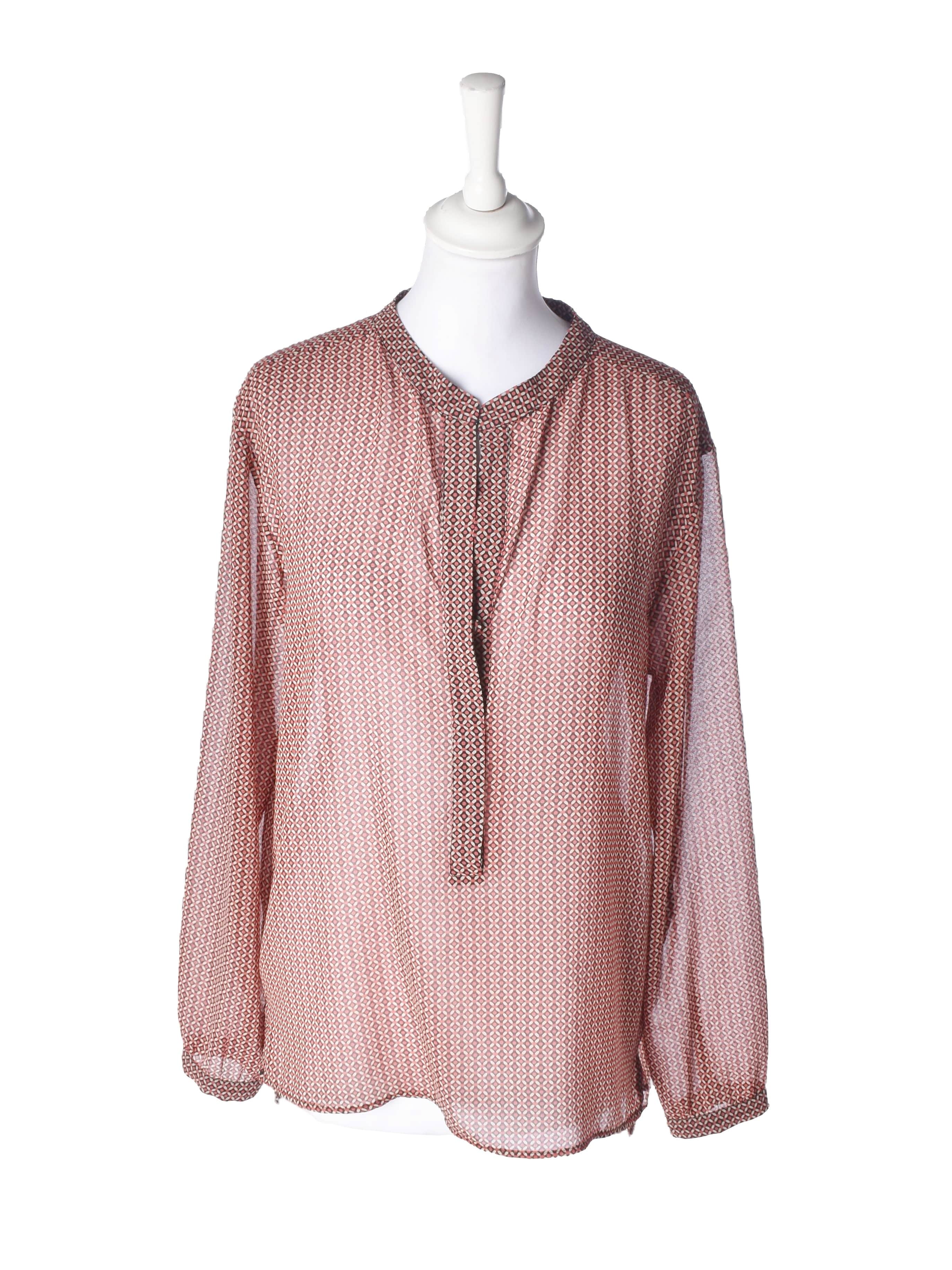 Second Female Bluse - S / Rød / Kvinde - SassyLAB Secondhand