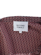 Second Female Bluse - S / Rød / Kvinde - SassyLAB Secondhand