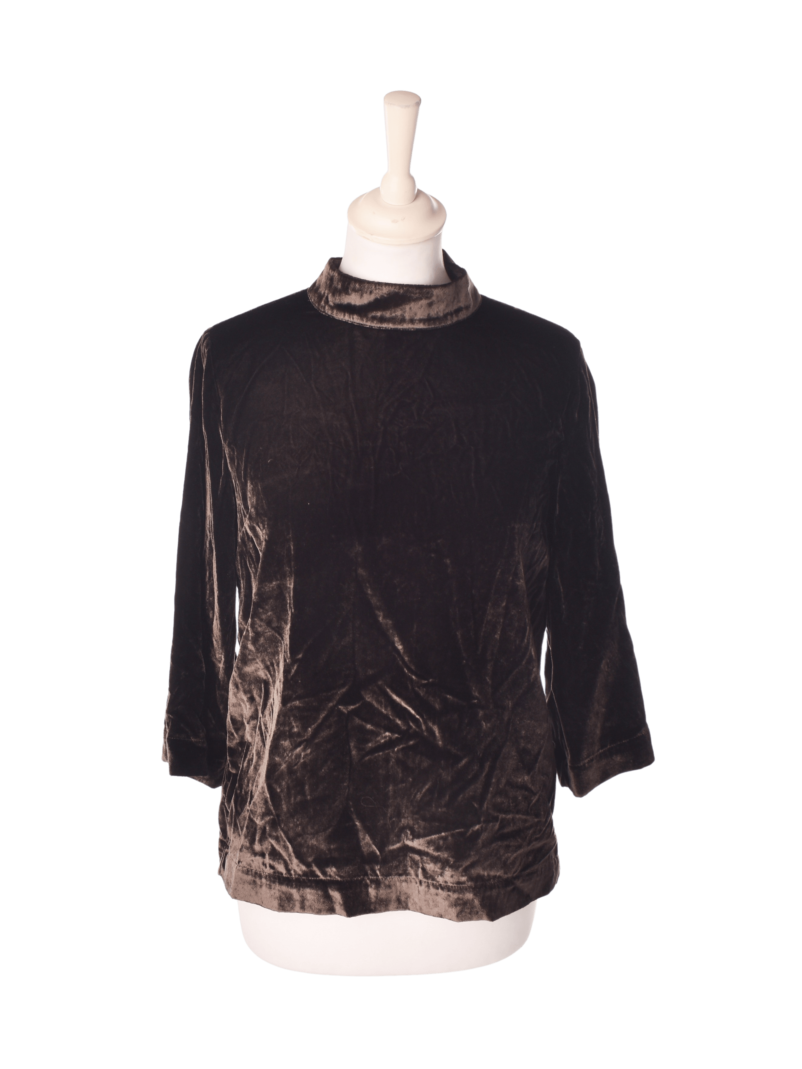 Second Female Bluse - XS / Grå / Kvinde - SassyLAB Secondhand