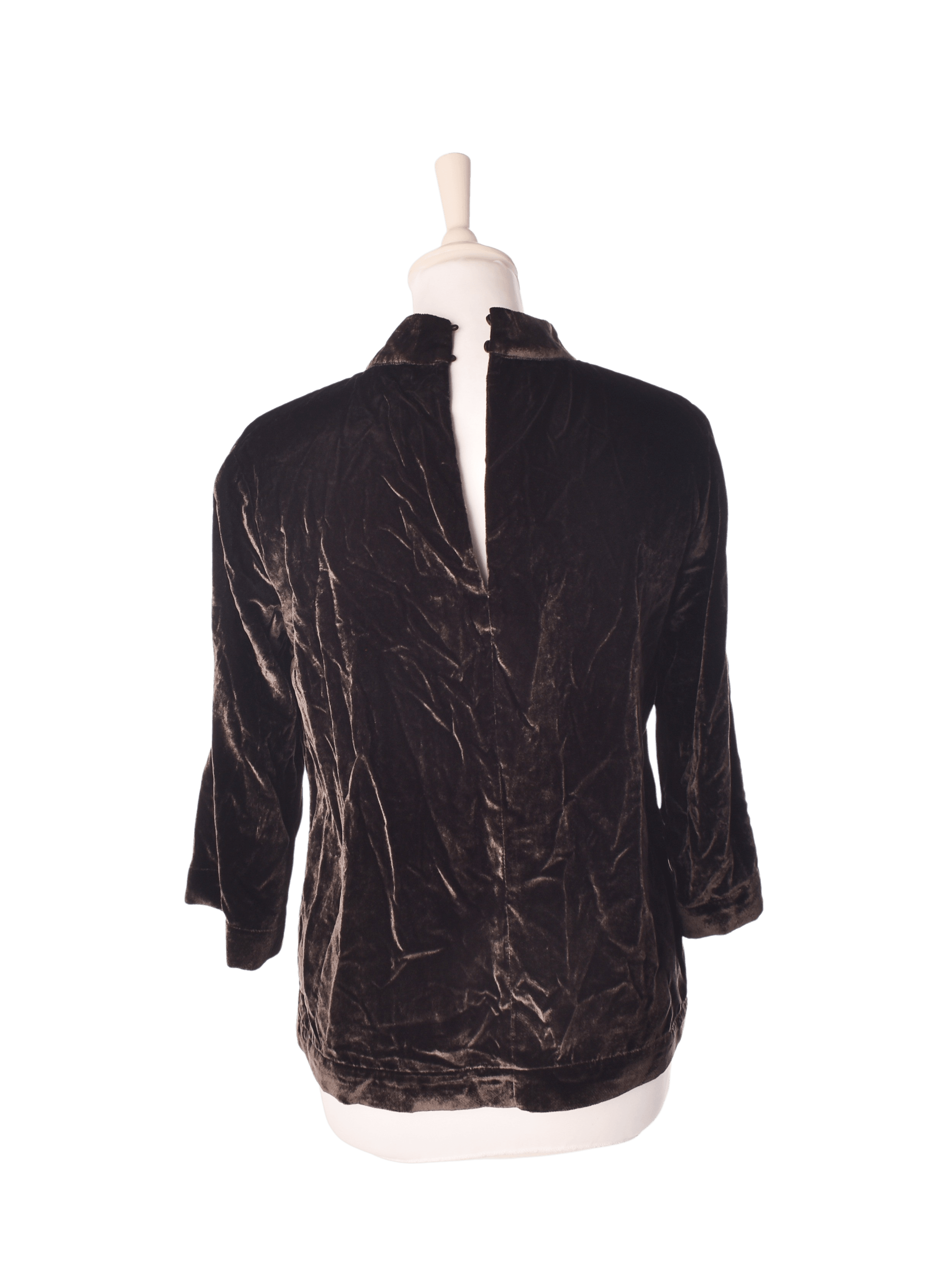 Second Female Bluse - XS / Grå / Kvinde - SassyLAB Secondhand