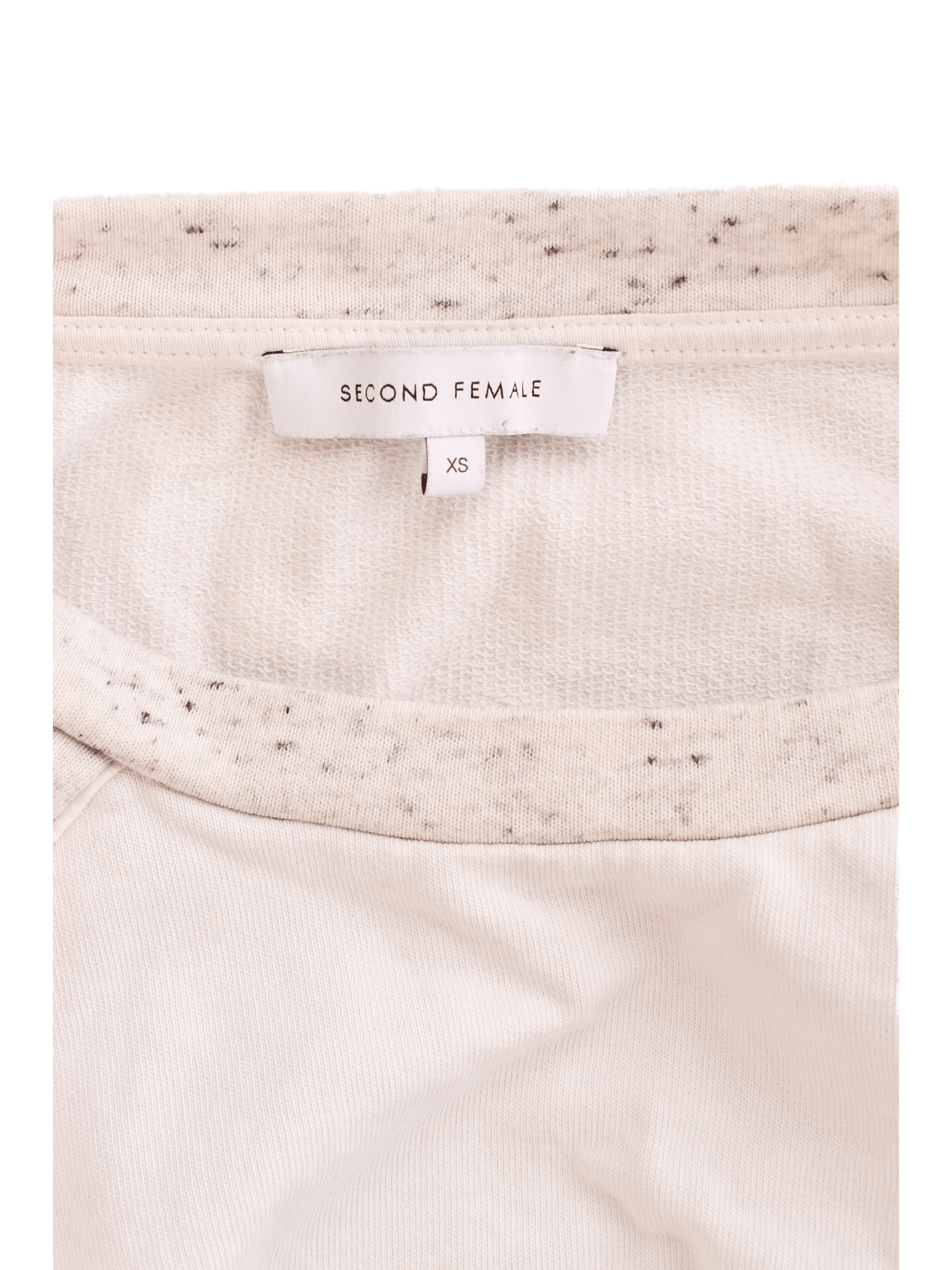 Second Female Bluse - XS / Grå / Kvinde - SassyLAB Secondhand