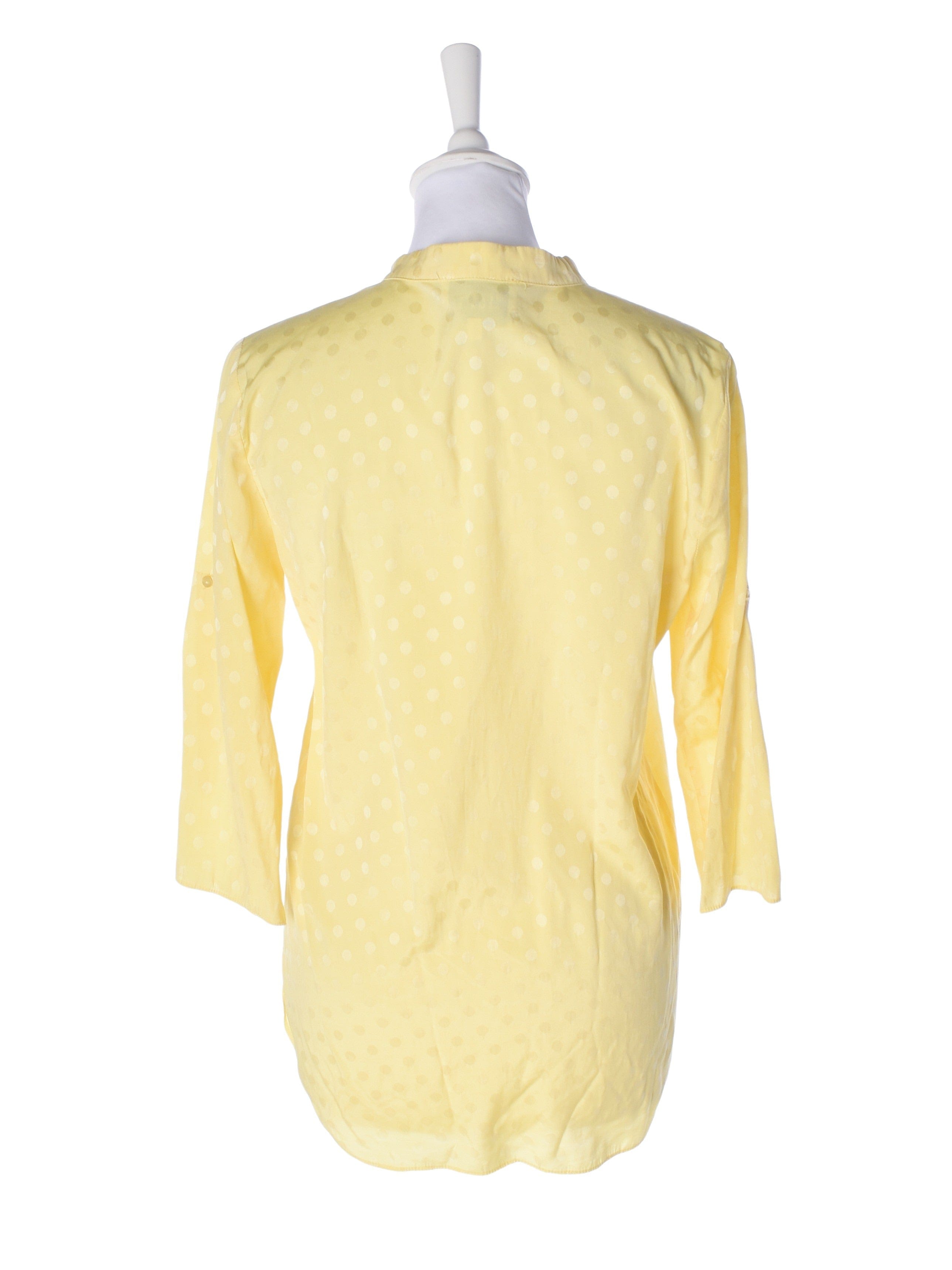 Second Female Bluse - XS / Gul / Kvinde - SassyLAB Secondhand