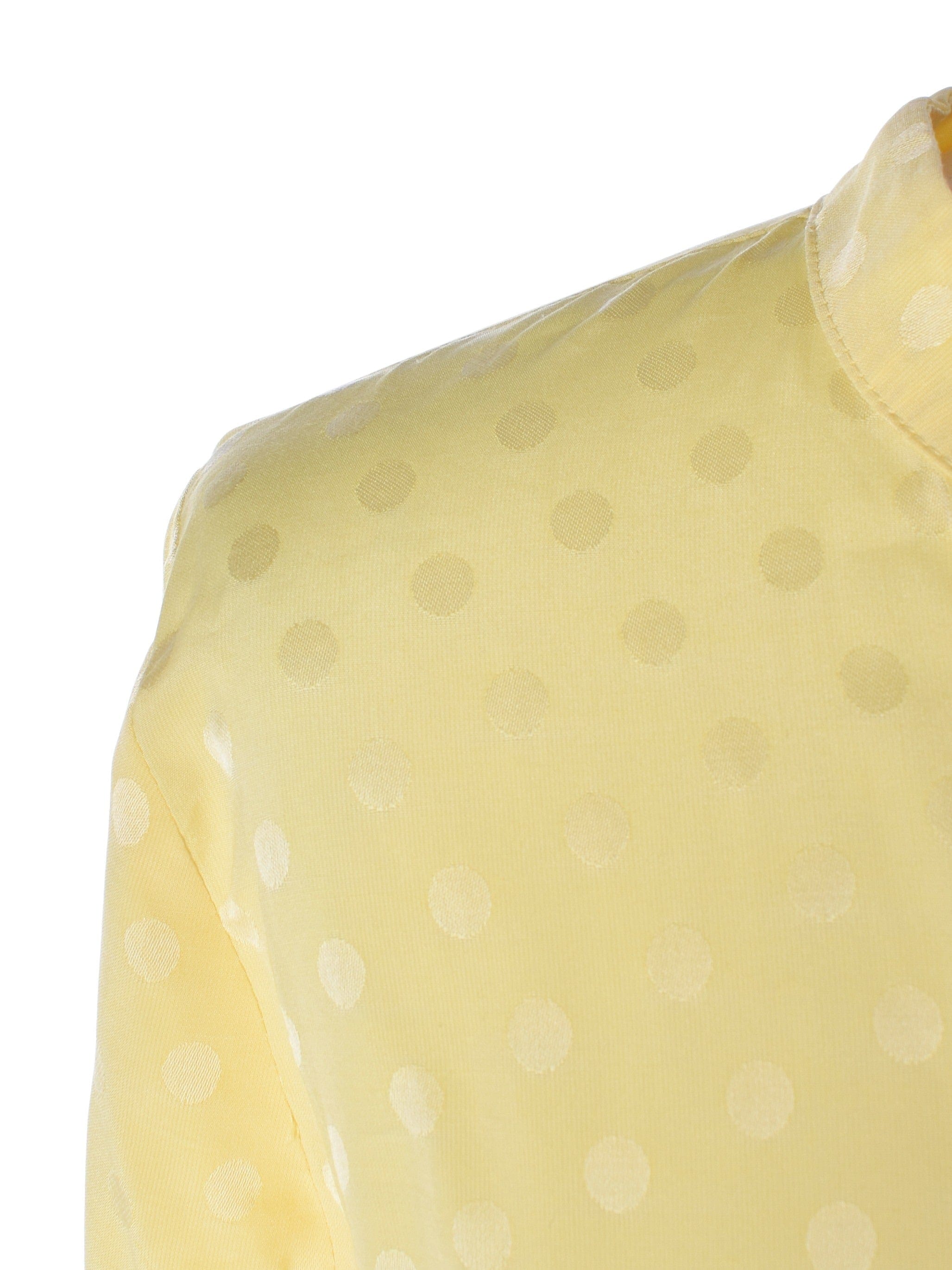 Second Female Bluse - XS / Gul / Kvinde - SassyLAB Secondhand