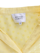 Second Female Bluse - XS / Gul / Kvinde - SassyLAB Secondhand