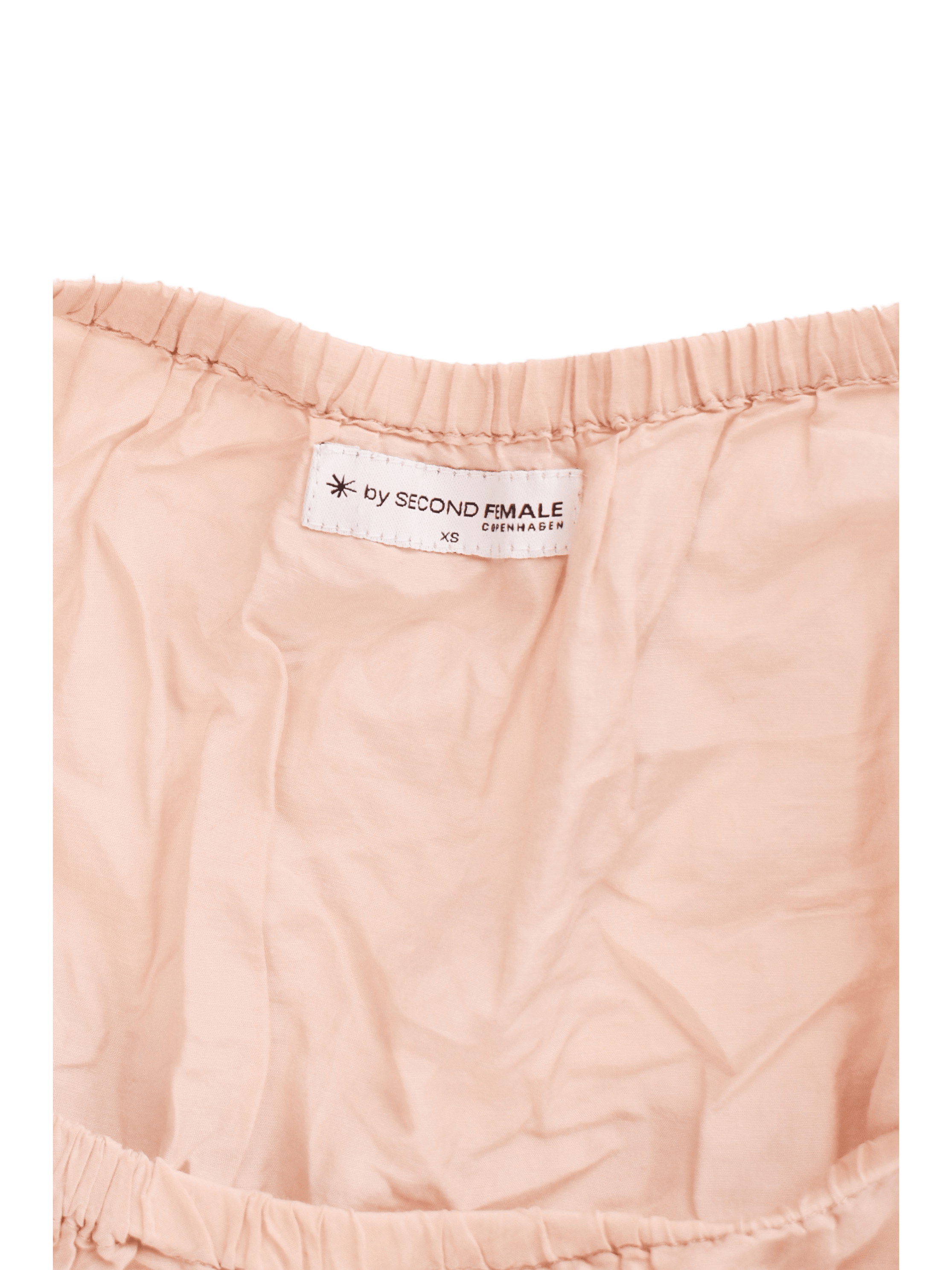 Second Female Bluse - XS / Pink / Kvinde - SassyLAB Secondhand