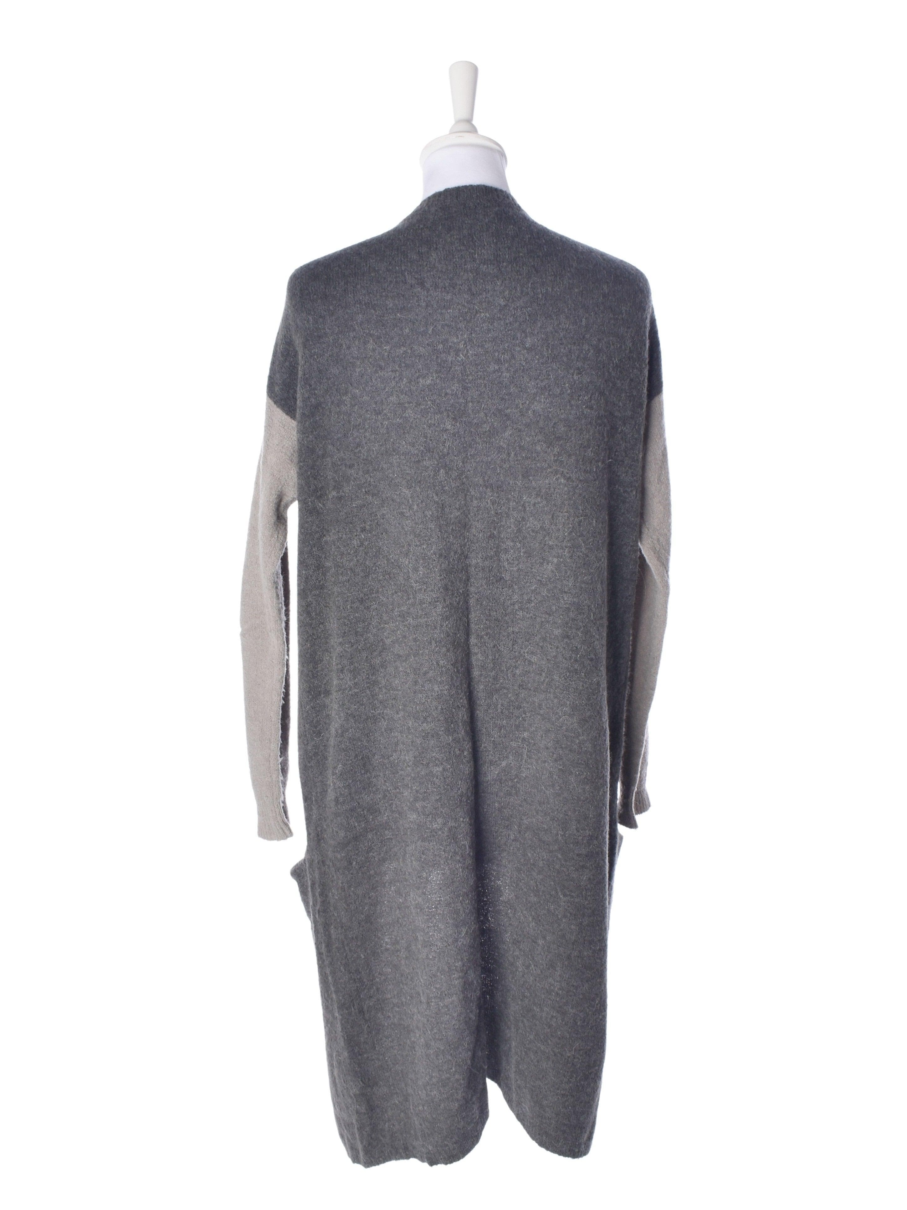 Second Female Cardigan - S / Grå / Kvinde - SassyLAB Secondhand