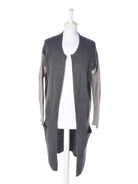 Second Female Cardigan - S / Grå / Kvinde - SassyLAB Secondhand