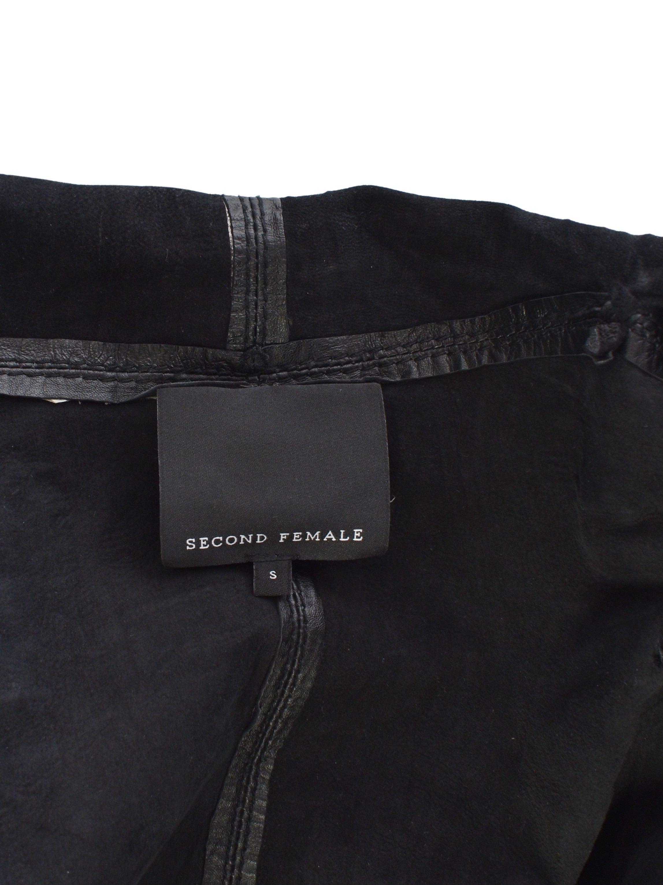 Second Female Jakke - S / Sort / Kvinde - SassyLAB Secondhand