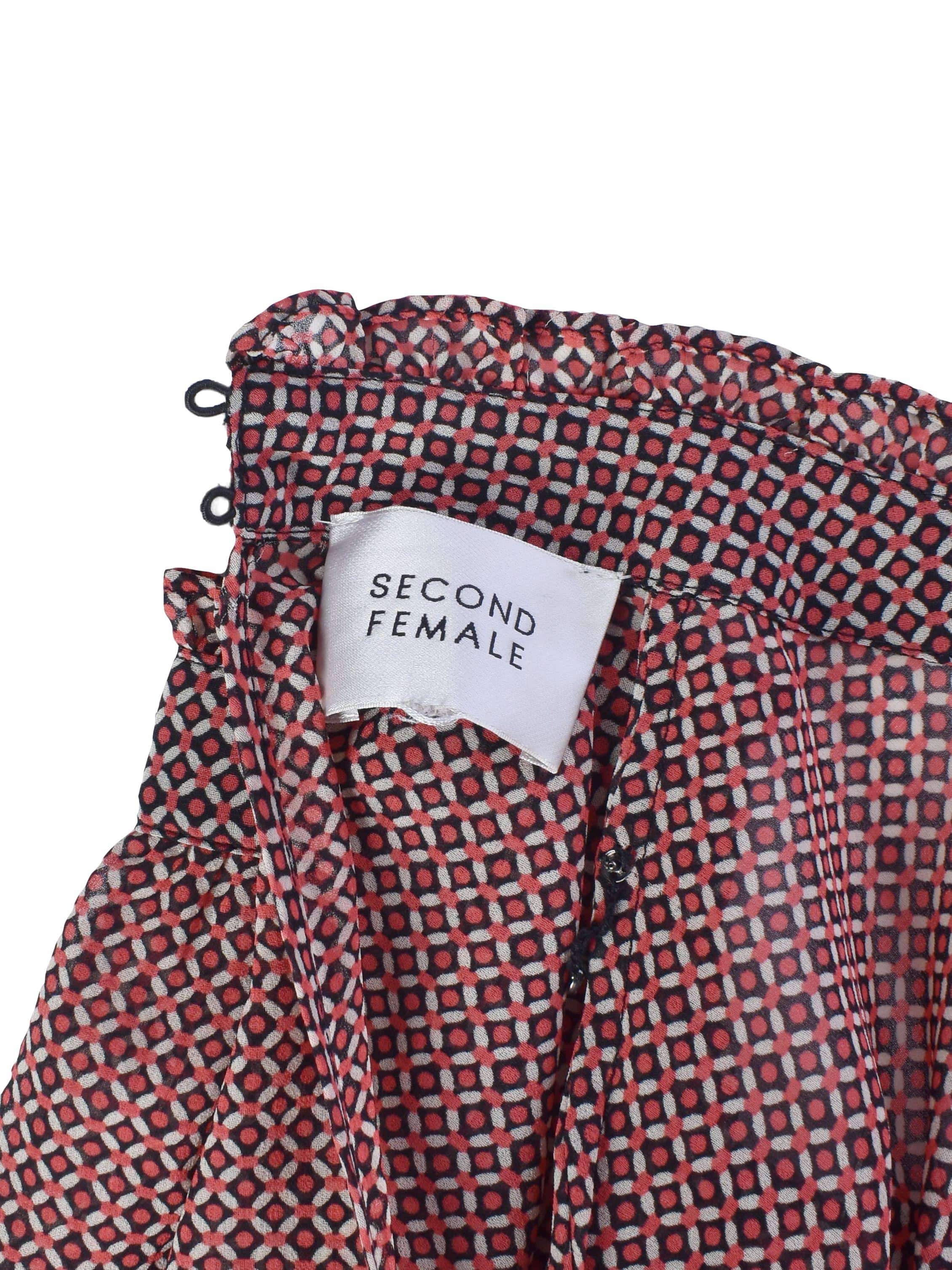 Second Female Kjole - M / Rød / Kvinde - SassyLAB Secondhand