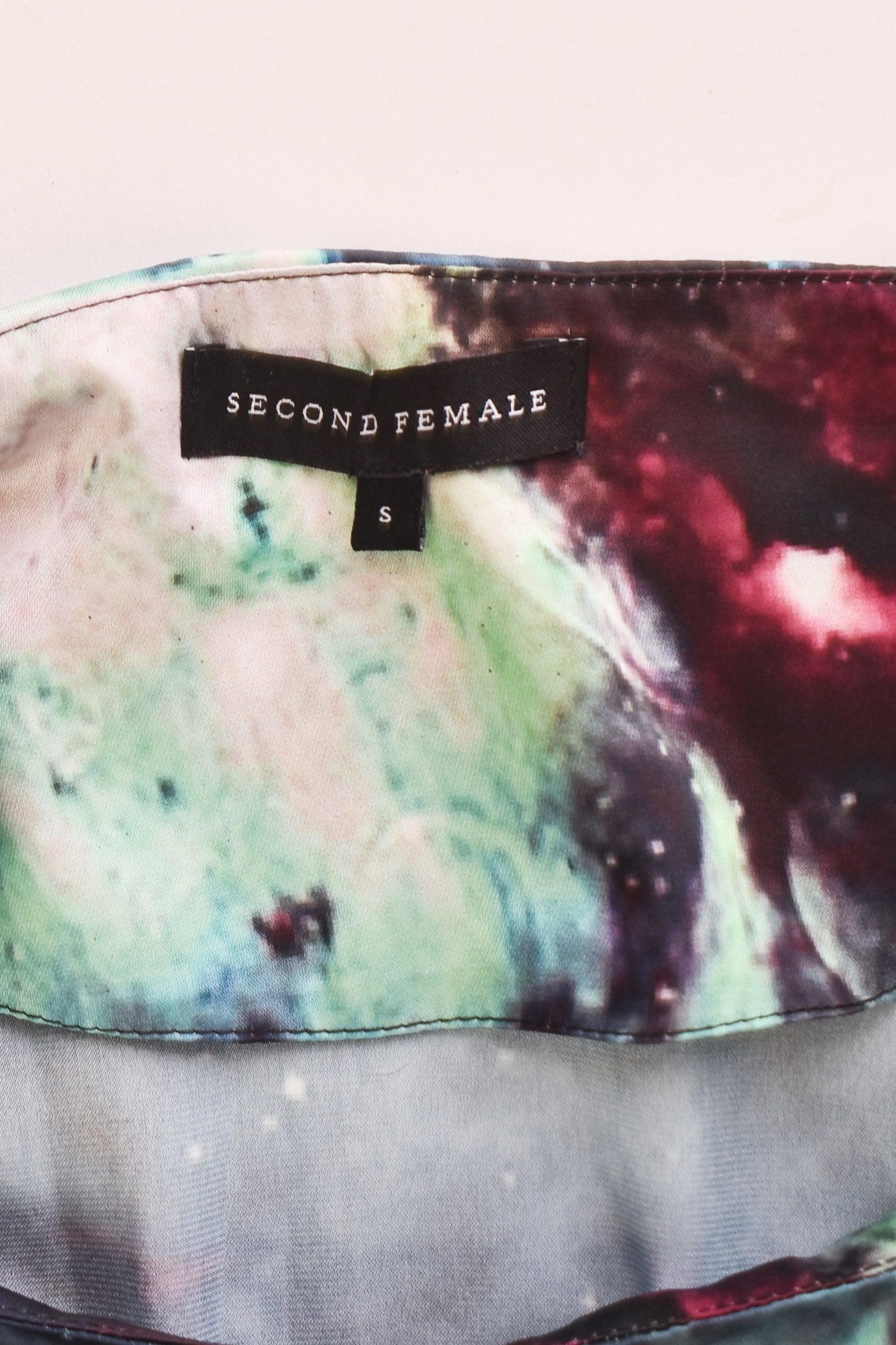 Second Female Kjole - S / Multifarvet / Kvinde - SassyLAB Secondhand
