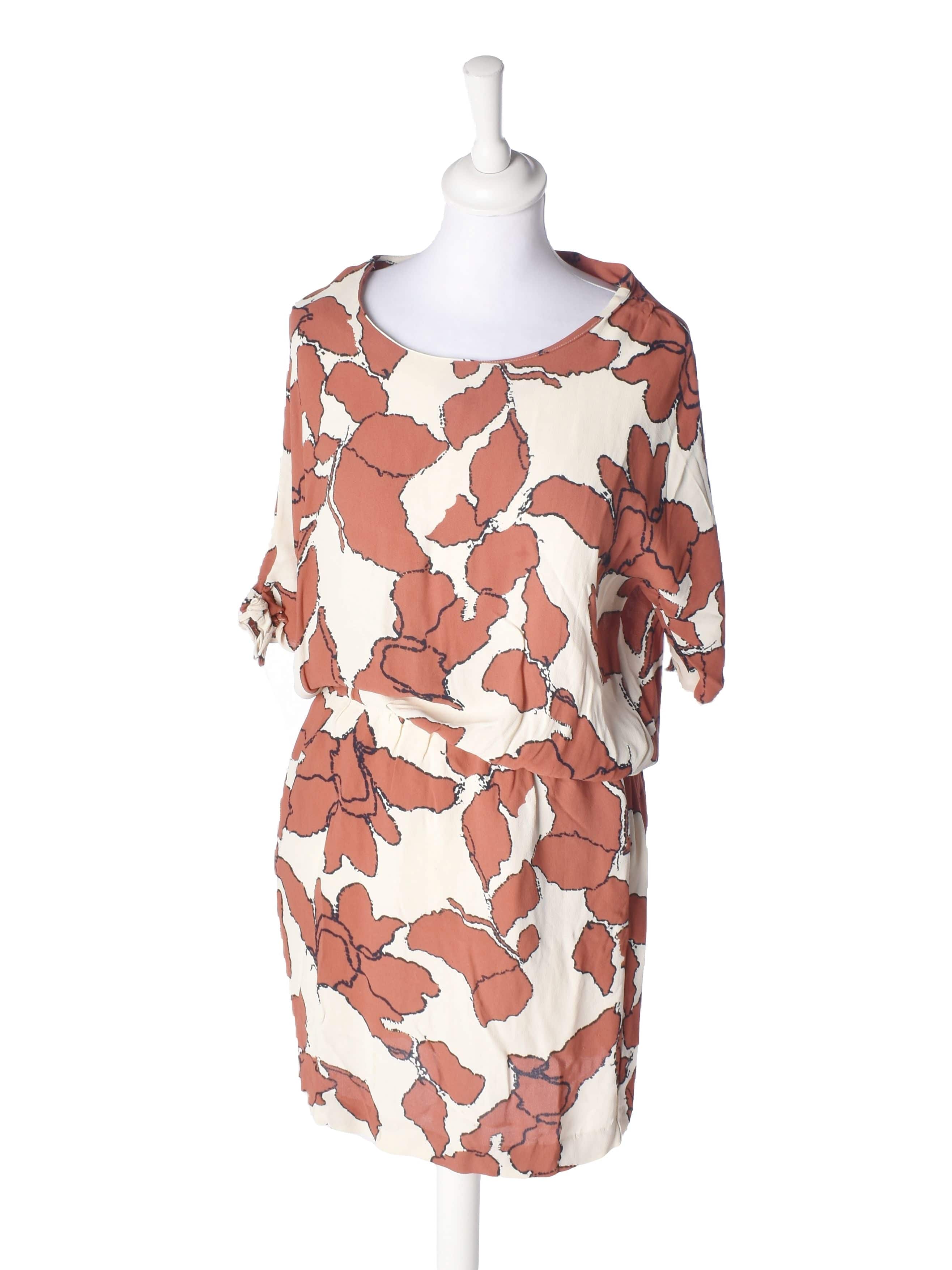 Second Female Kjole - XS / Brun / Kvinde - SassyLAB Secondhand