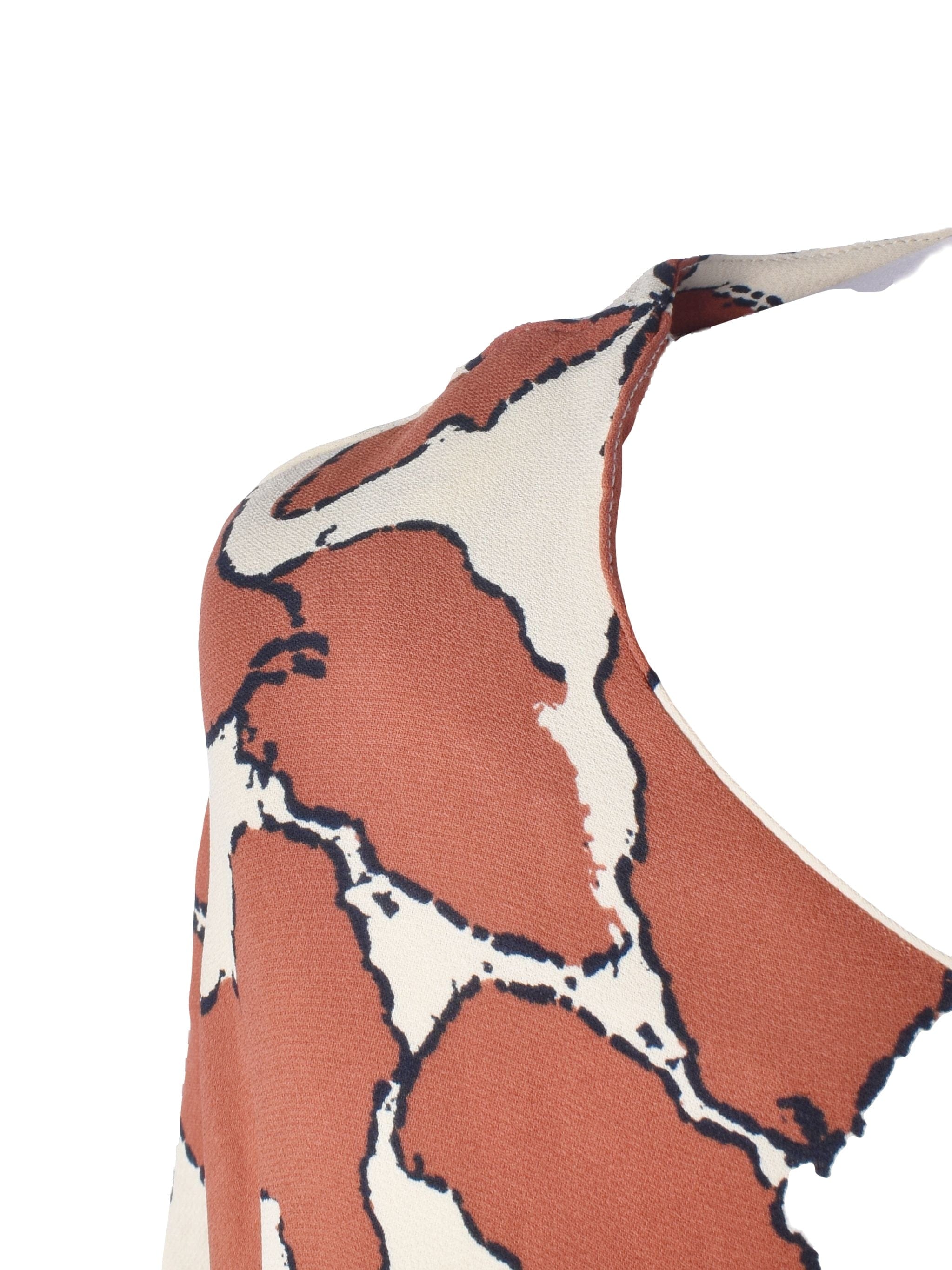 Second Female Kjole - XS / Brun / Kvinde - SassyLAB Secondhand