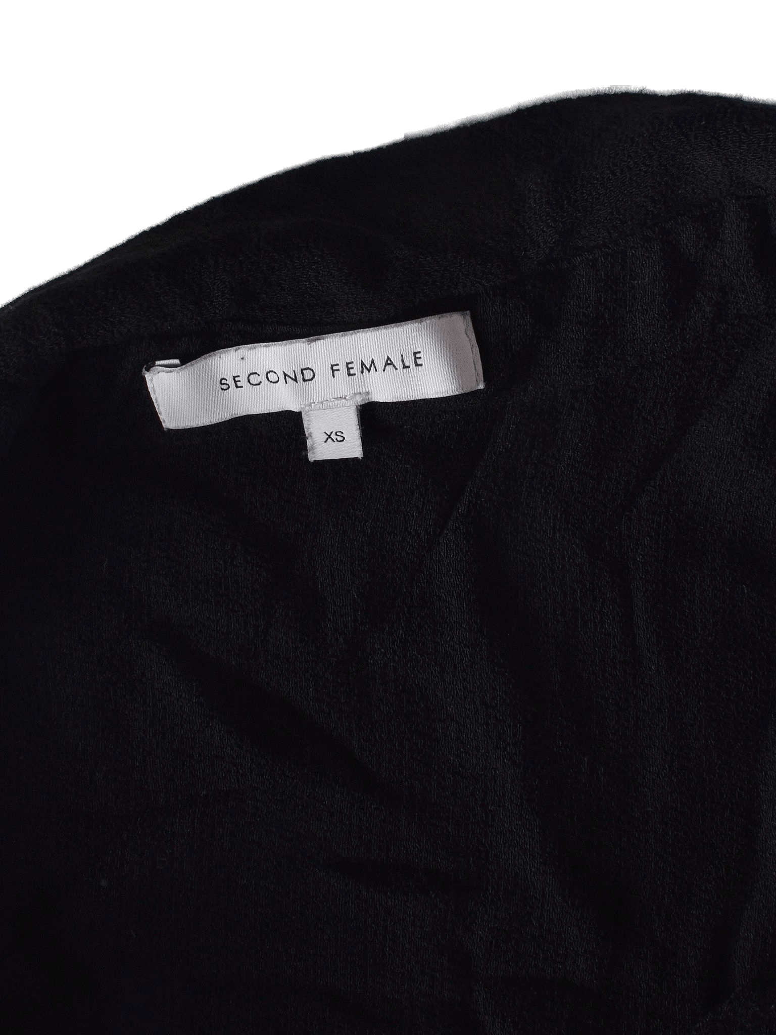 Second Female Kjole - XS / Sort / Kvinde - SassyLAB Secondhand