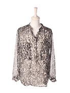 Second Female Skjorte - XS / Dyreprint / Kvinde - SassyLAB Secondhand