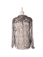 Second Female Skjorte - XS / Dyreprint / Kvinde - SassyLAB Secondhand