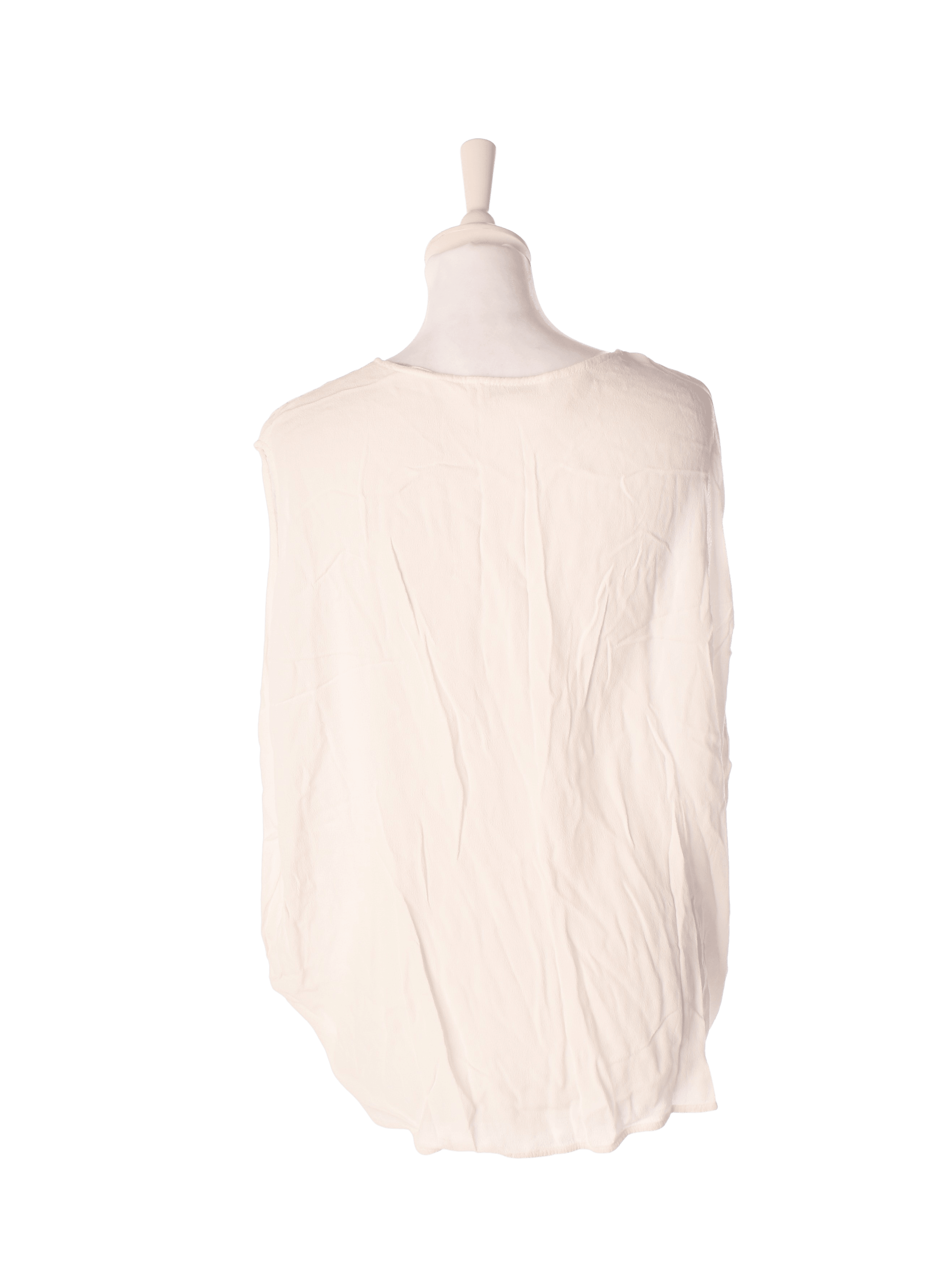 Second Female Top - XS / Hvid / Kvinde - SassyLAB Secondhand