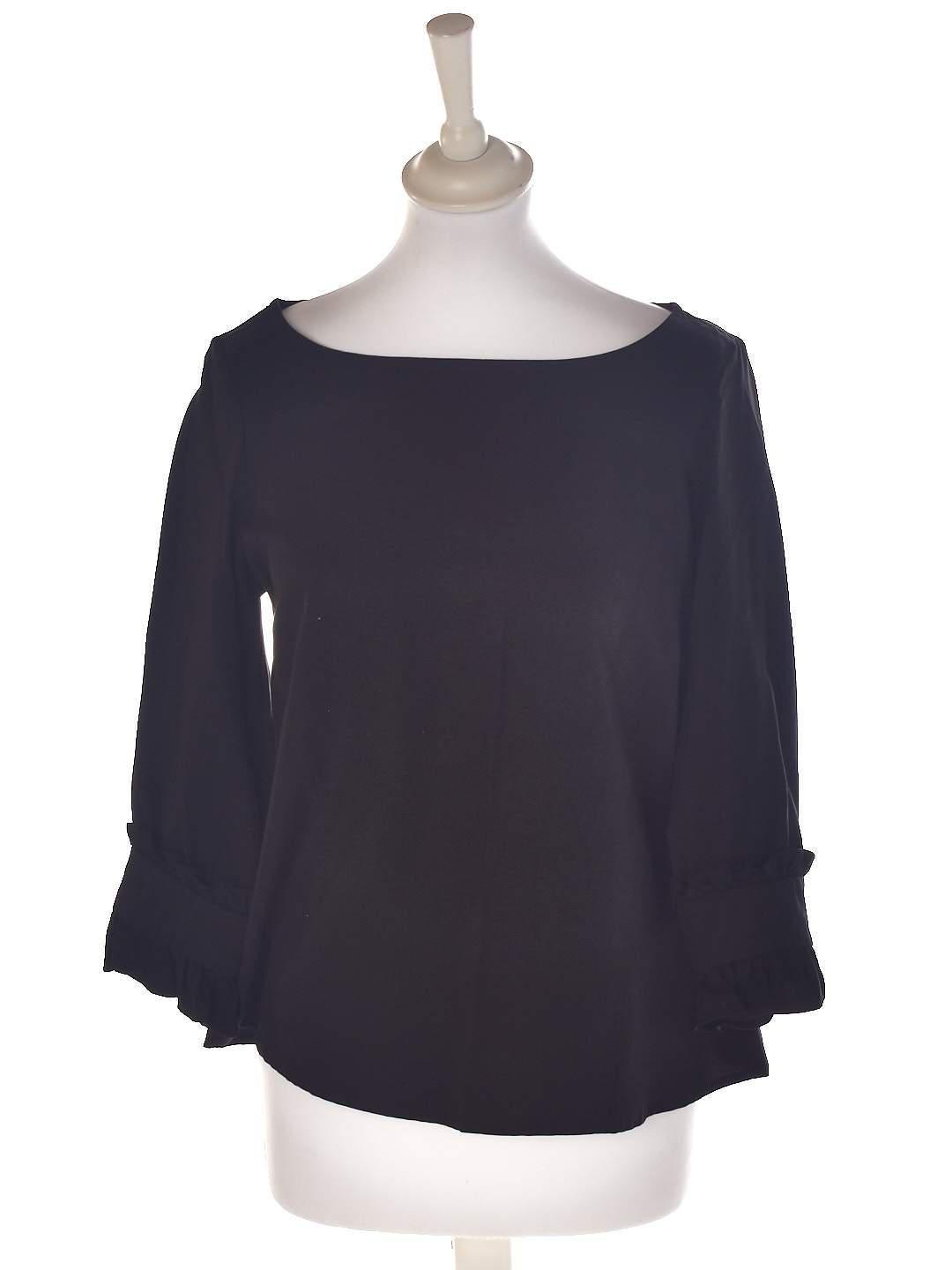 Selected Femme Bluse - 34 / Sort / Kvinde - SassyLAB Secondhand