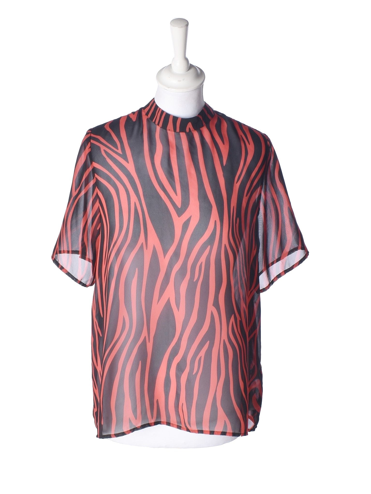 Selected Femme Bluse - 36 / Rød / Kvinde - SassyLAB Secondhand