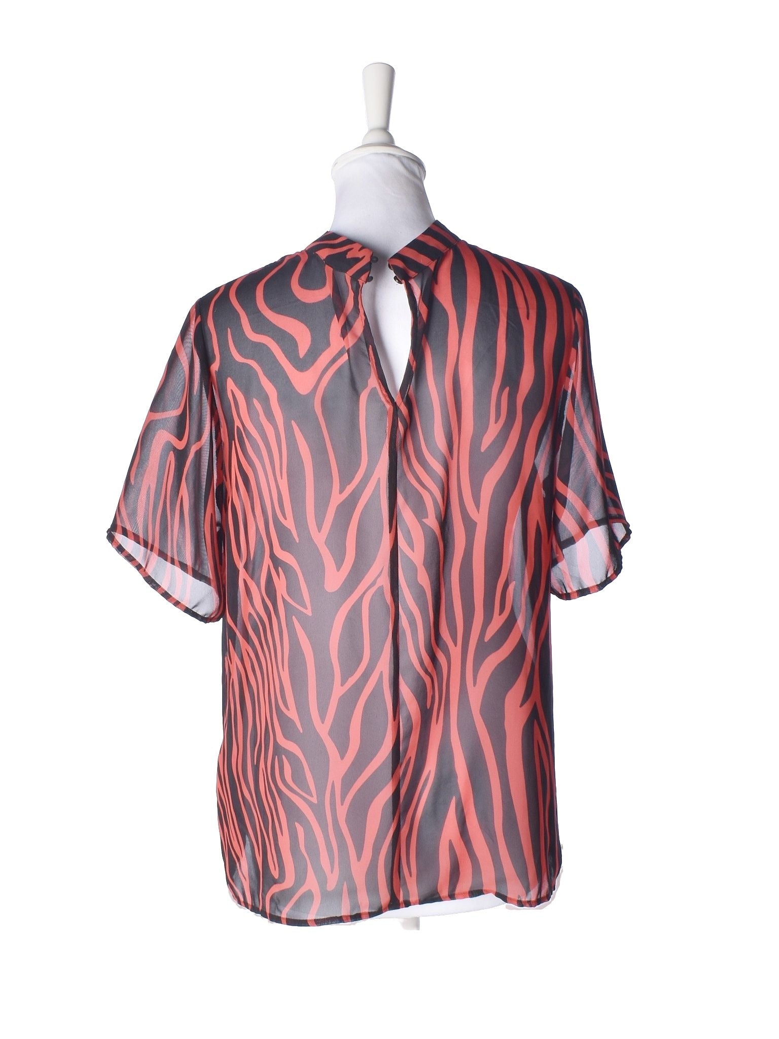 Selected Femme Bluse - 36 / Rød / Kvinde - SassyLAB Secondhand