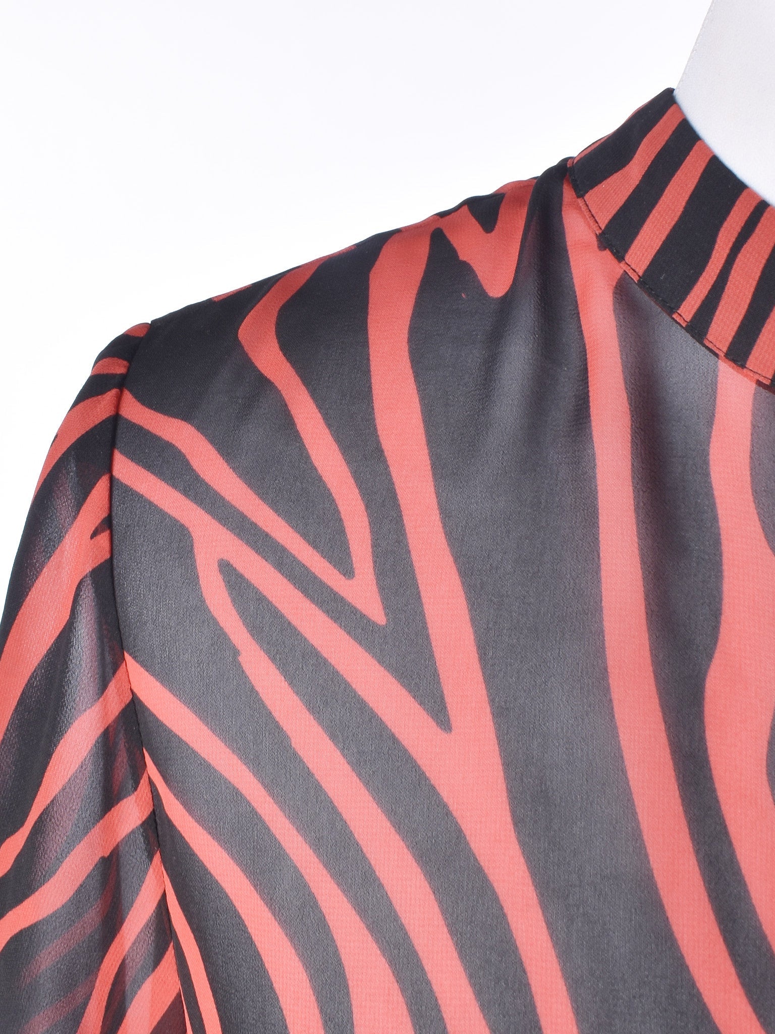 Selected Femme Bluse - 36 / Rød / Kvinde - SassyLAB Secondhand